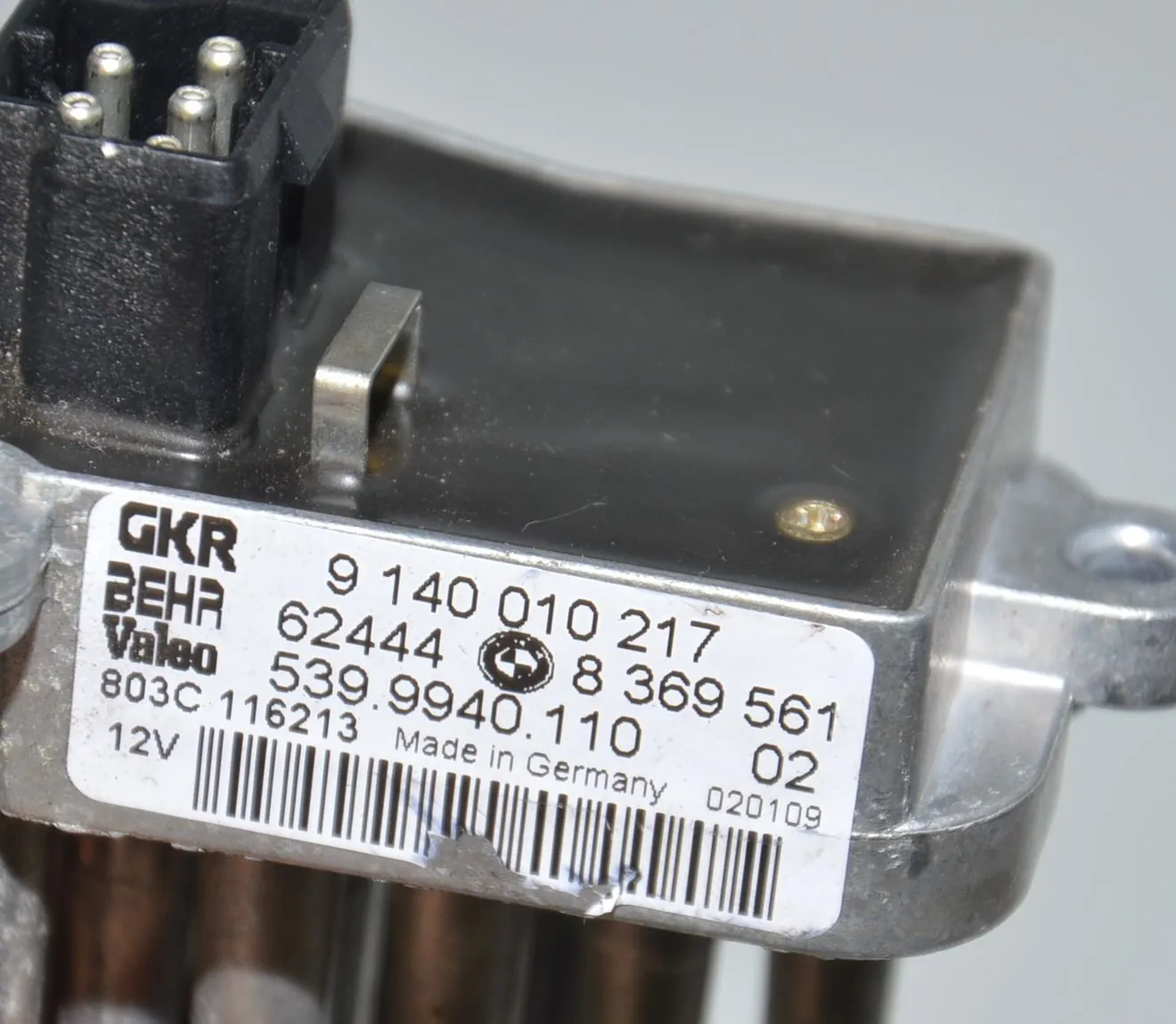 Interior Heater Resistor – OEM 9140010217 · BMW X5 (E53) 4.6 is 2002 – 4
