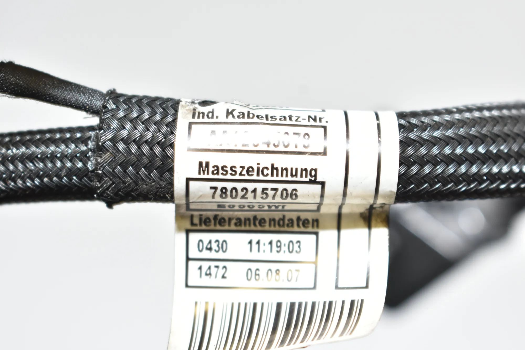 Glow Plug Wires – OEM 7802157 · BMW 5 (E60) 520 d 2007 – 4