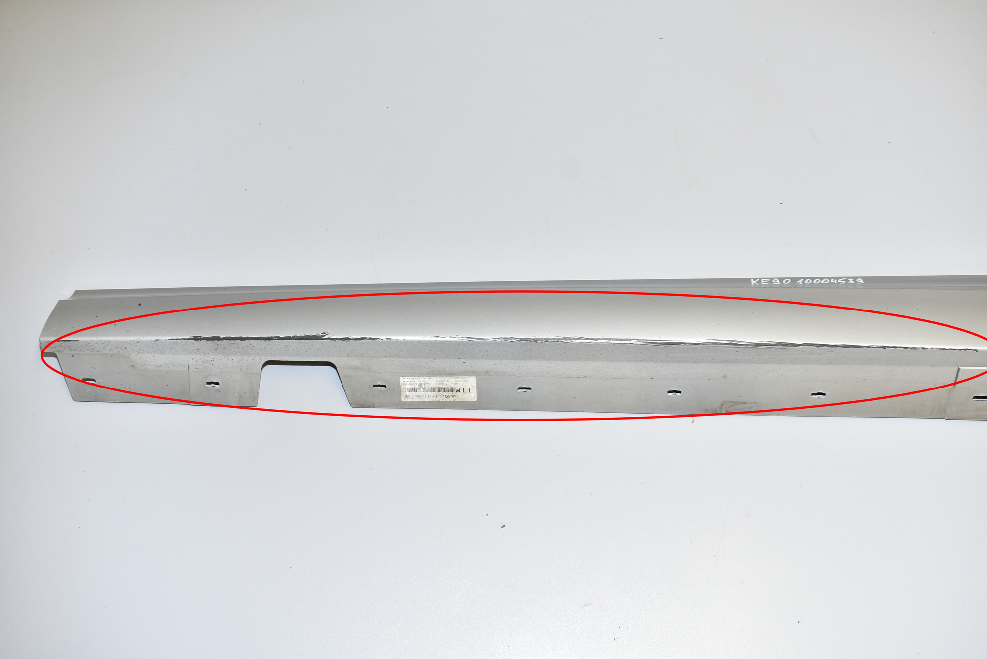 Left Side Sideskirt – OEM 7202651 · BMW 3 (E90) 320 d 2010 – 3
