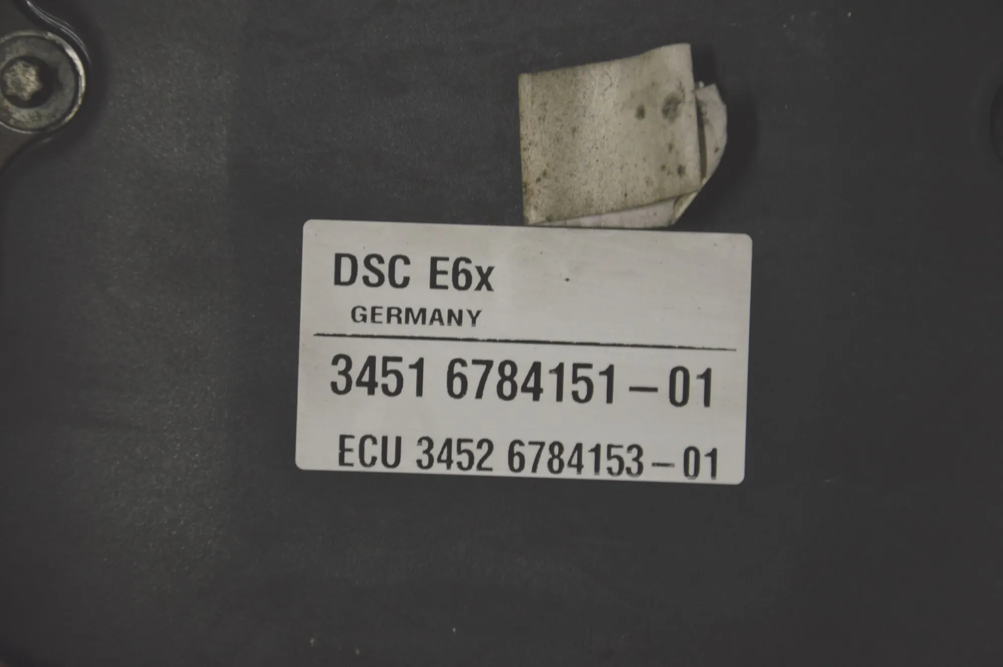 ABS Pump – OEM 6784151 · BMW 5 (E60) 520 d 2007 – 6