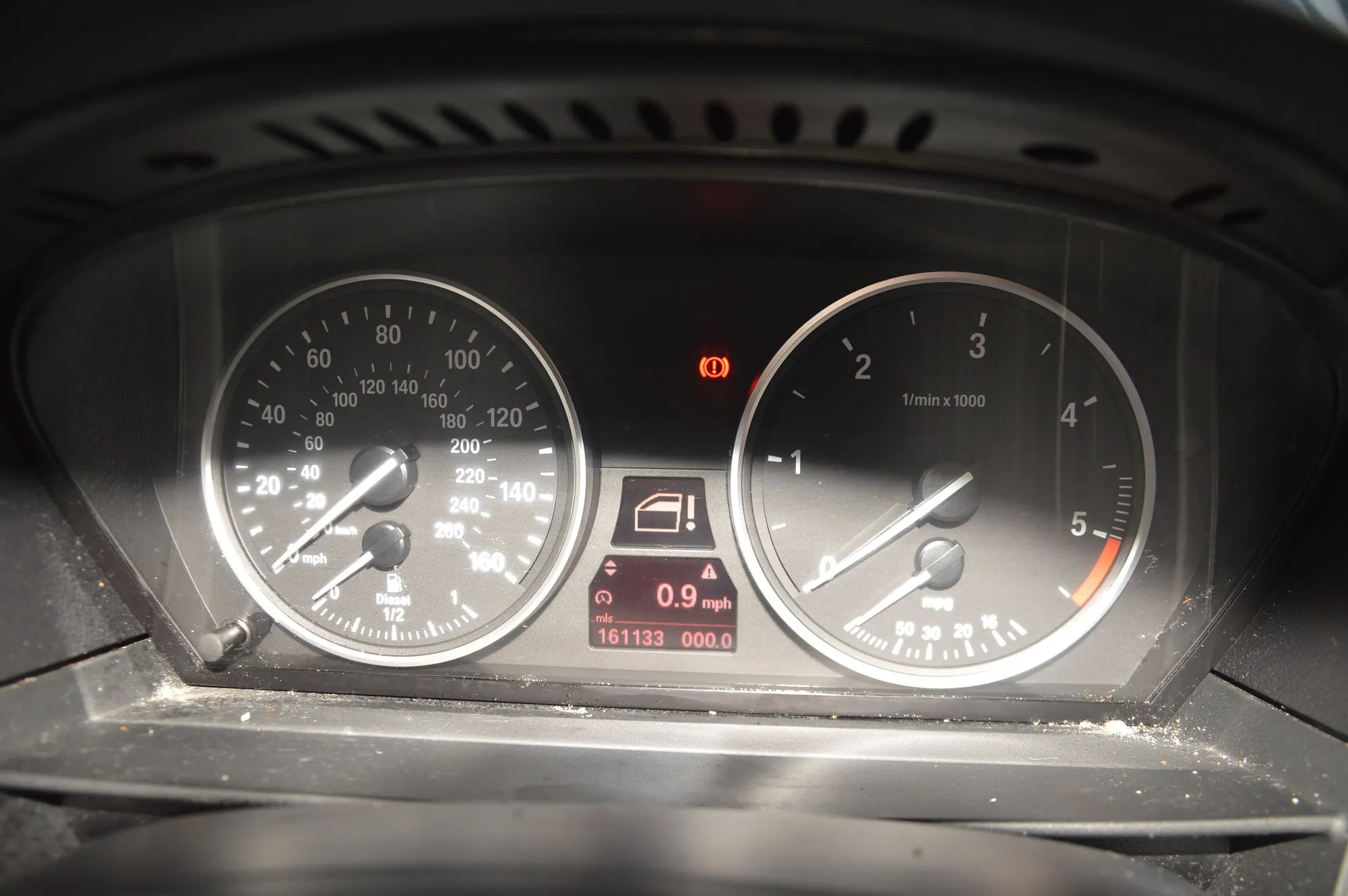 Instrument Cluster Speedometer – OEM 9168865 · BMW 5 (E60) 520 d 2007 – 8