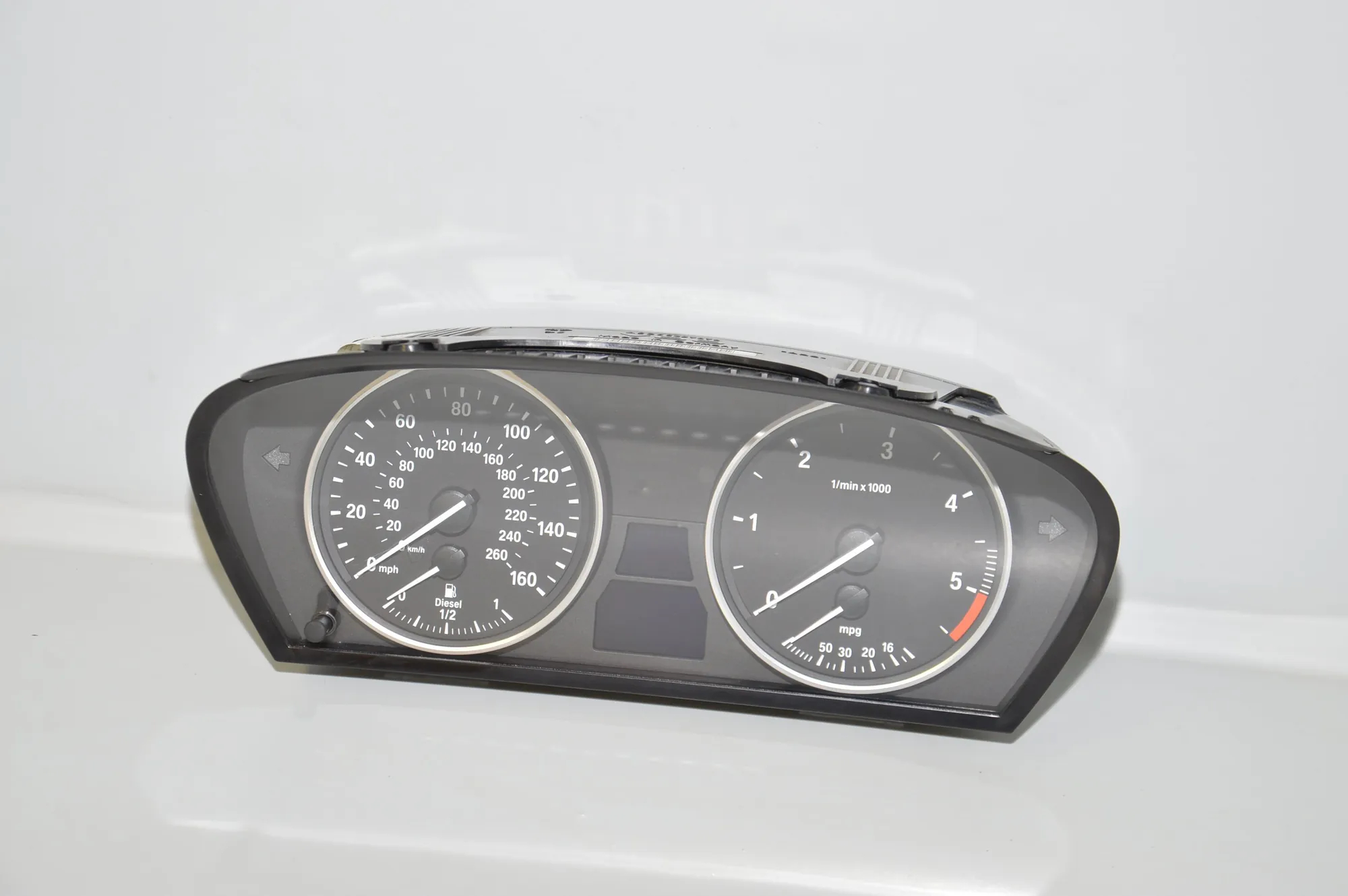 Instrument Cluster Speedometer – OEM 9168865 · BMW 5 (E60) 520 d 2007 – 2