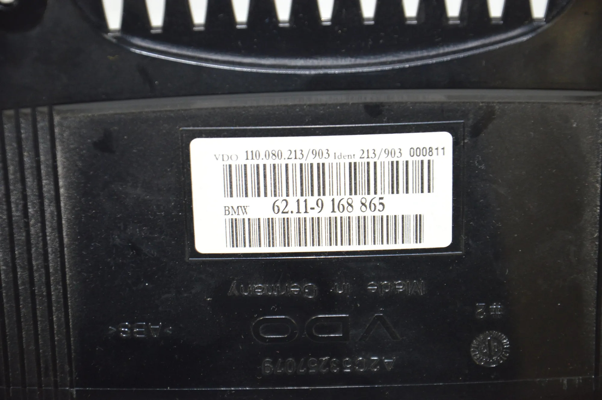 Instrument Cluster Speedometer – OEM 9168865 · BMW 5 (E60) 520 d 2007 – 6