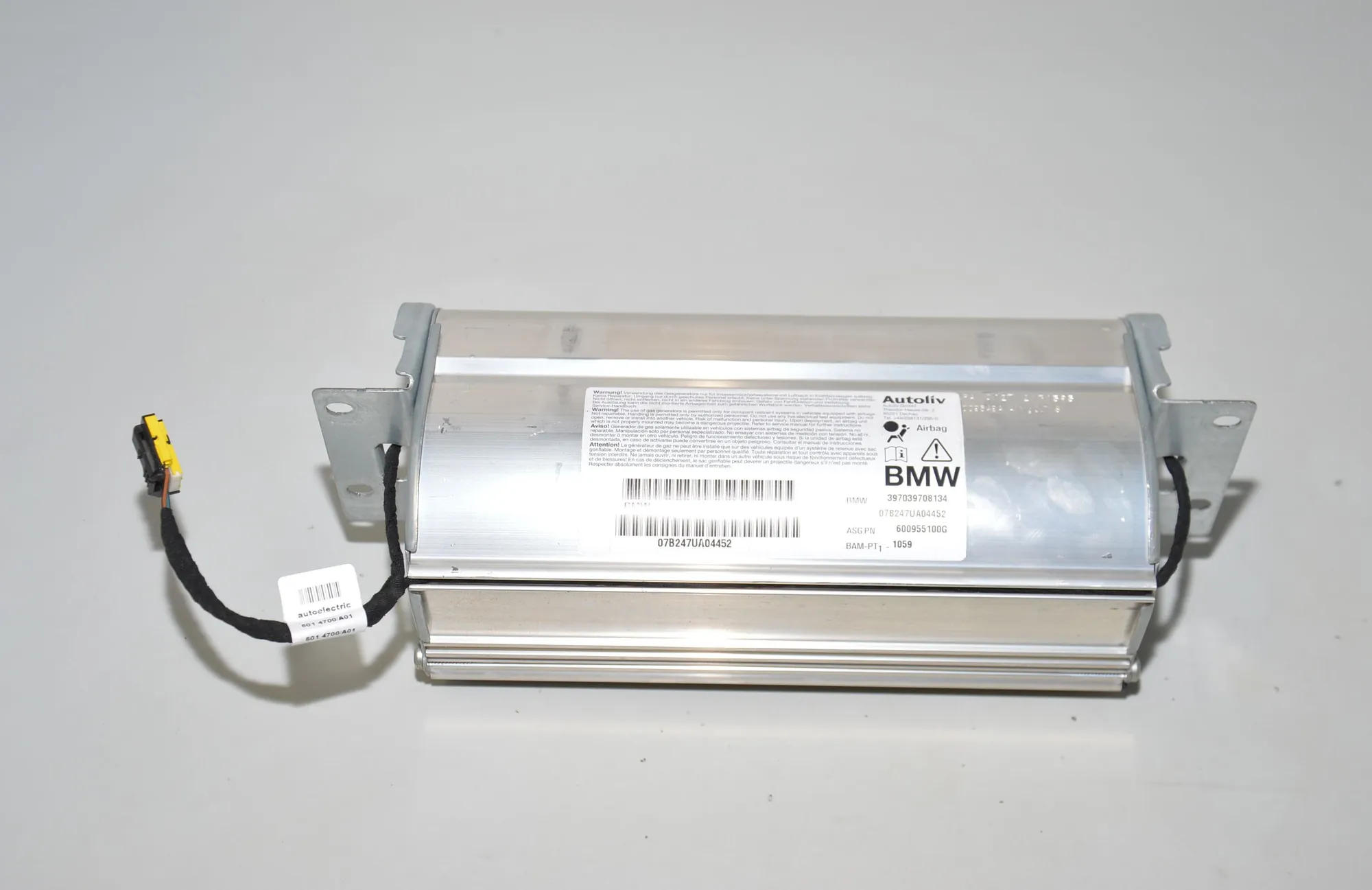 Dashboard Safety Bag SRS – OEM 7039708 · BMW 5 (E60) 520 d 2007