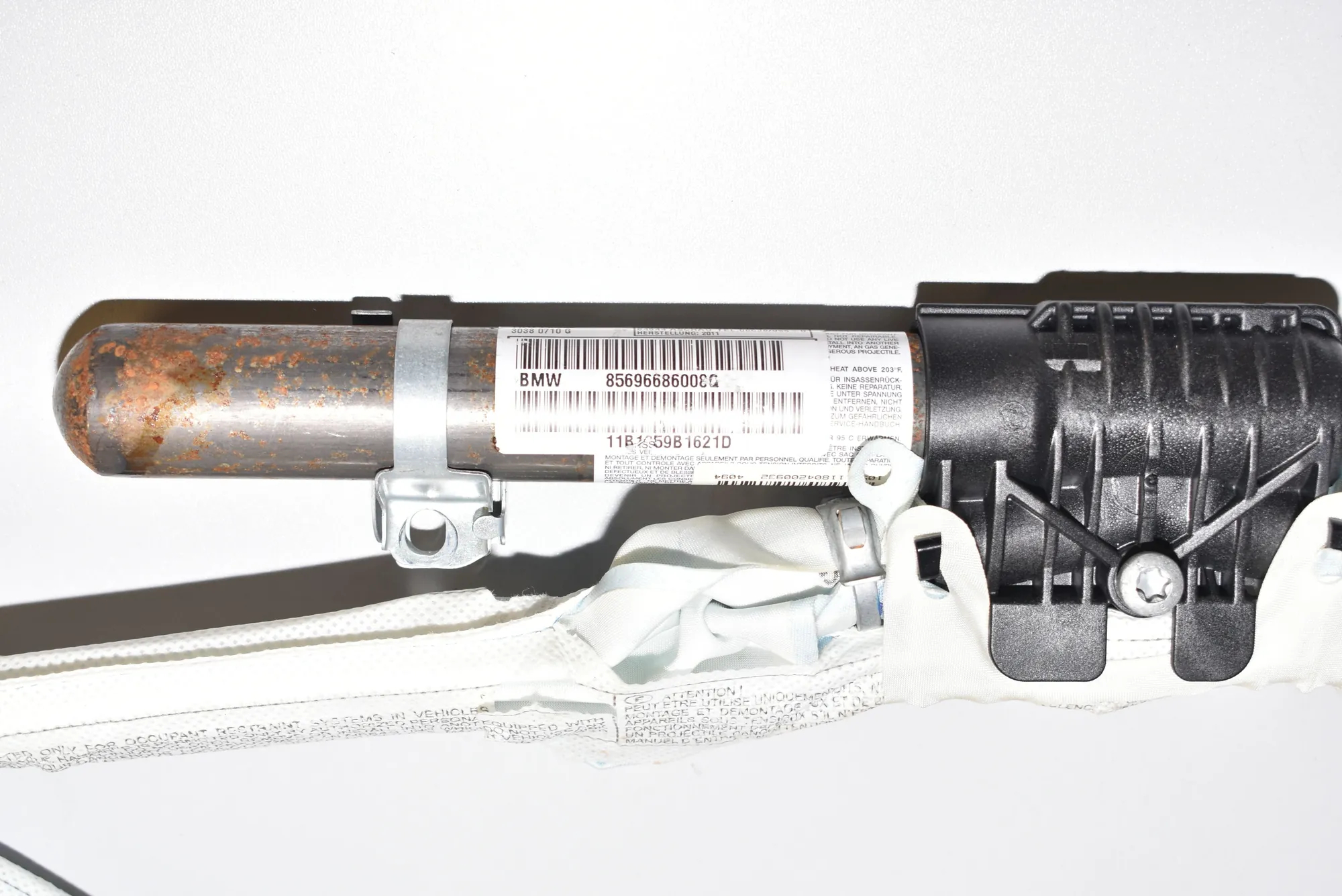 Right Side Roof Safety Curtain SRS – OEM 6966860 · BMW 3 Touring (E91) 318 d 2011 – 4