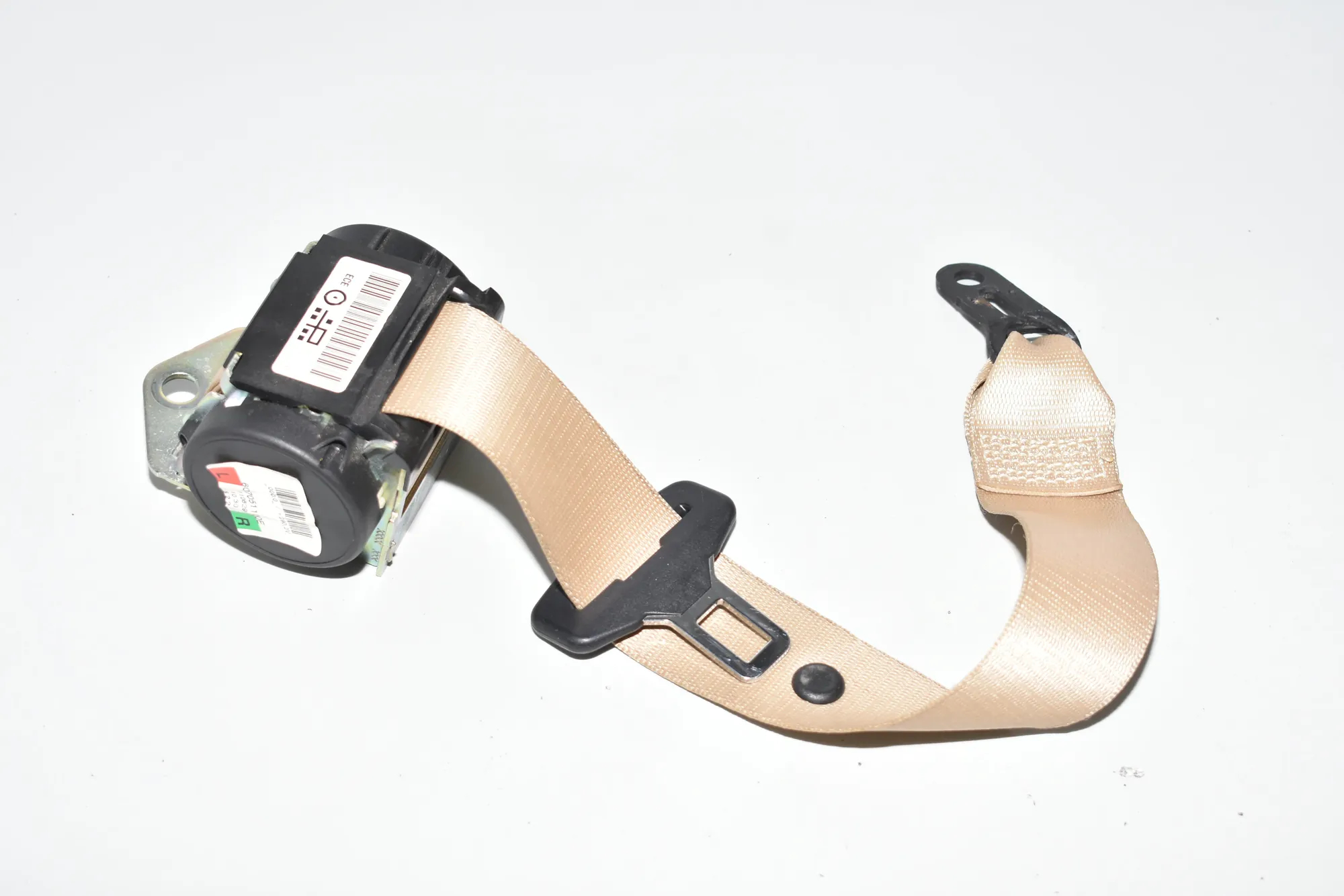 Rear Left Seatbelt – OEM 7244210 · BMW 3 Touring (E91) 318 d 2011 – 4