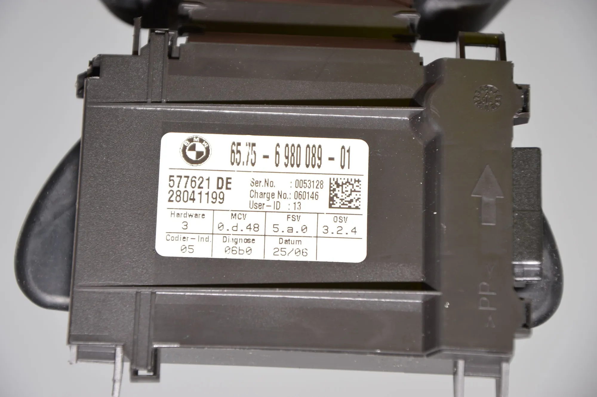 Other Control Units – OEM 6980089 · BMW 5 (E60) 535 d 2006 – 5