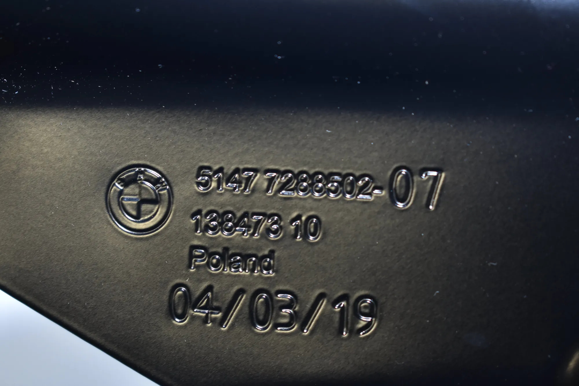 Other Body Parts – OEM 7288502 · BMW i3 (I01) Electric 2019 – 4