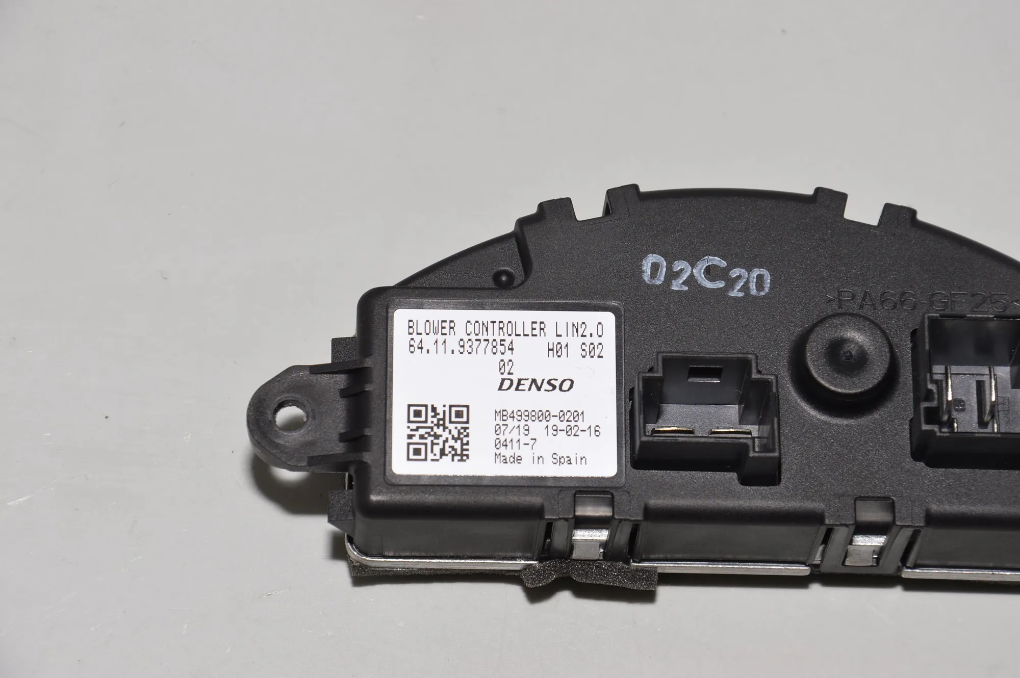 Interior Heater Resistor – OEM 9377854 · BMW i3 (I01) Electric 2019 – 6