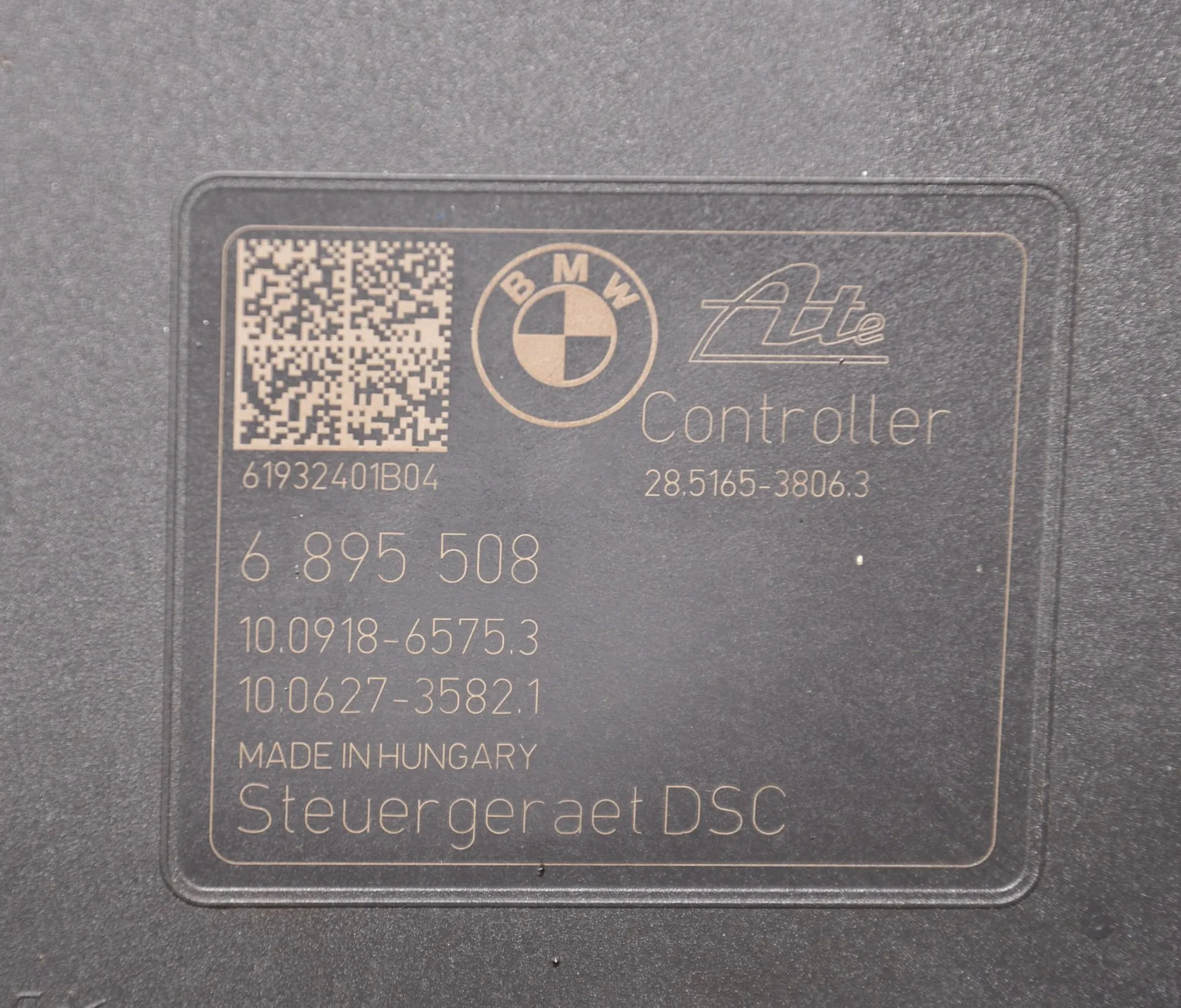 ABS Pump – OEM 6895508 · BMW i3 (I01) Electric 2019 – 5