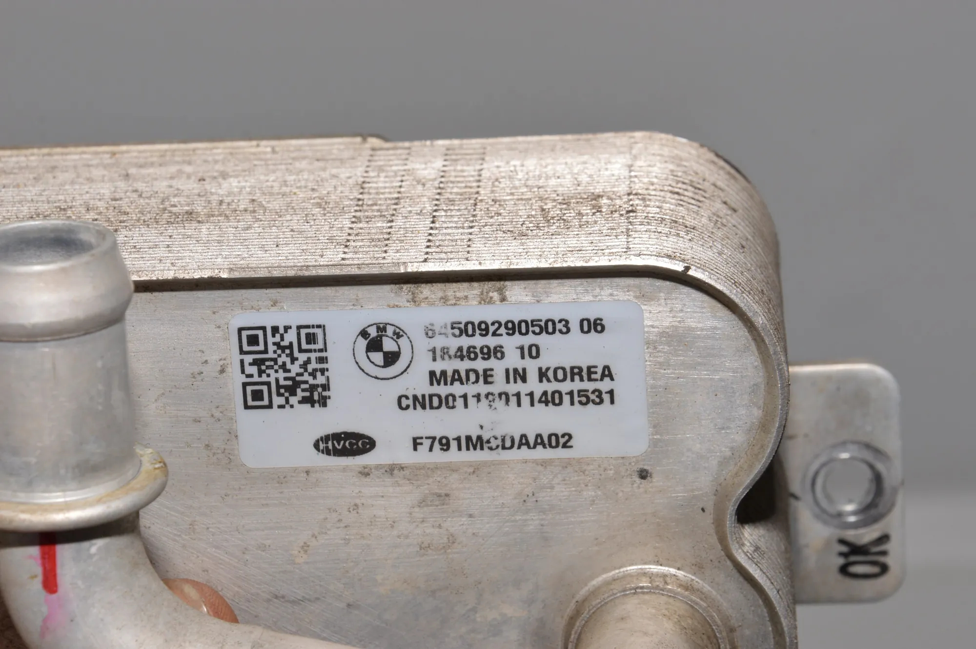 A/C Air Con Radiator – OEM 9290503 · BMW i3 (I01) Electric 2019 – 4