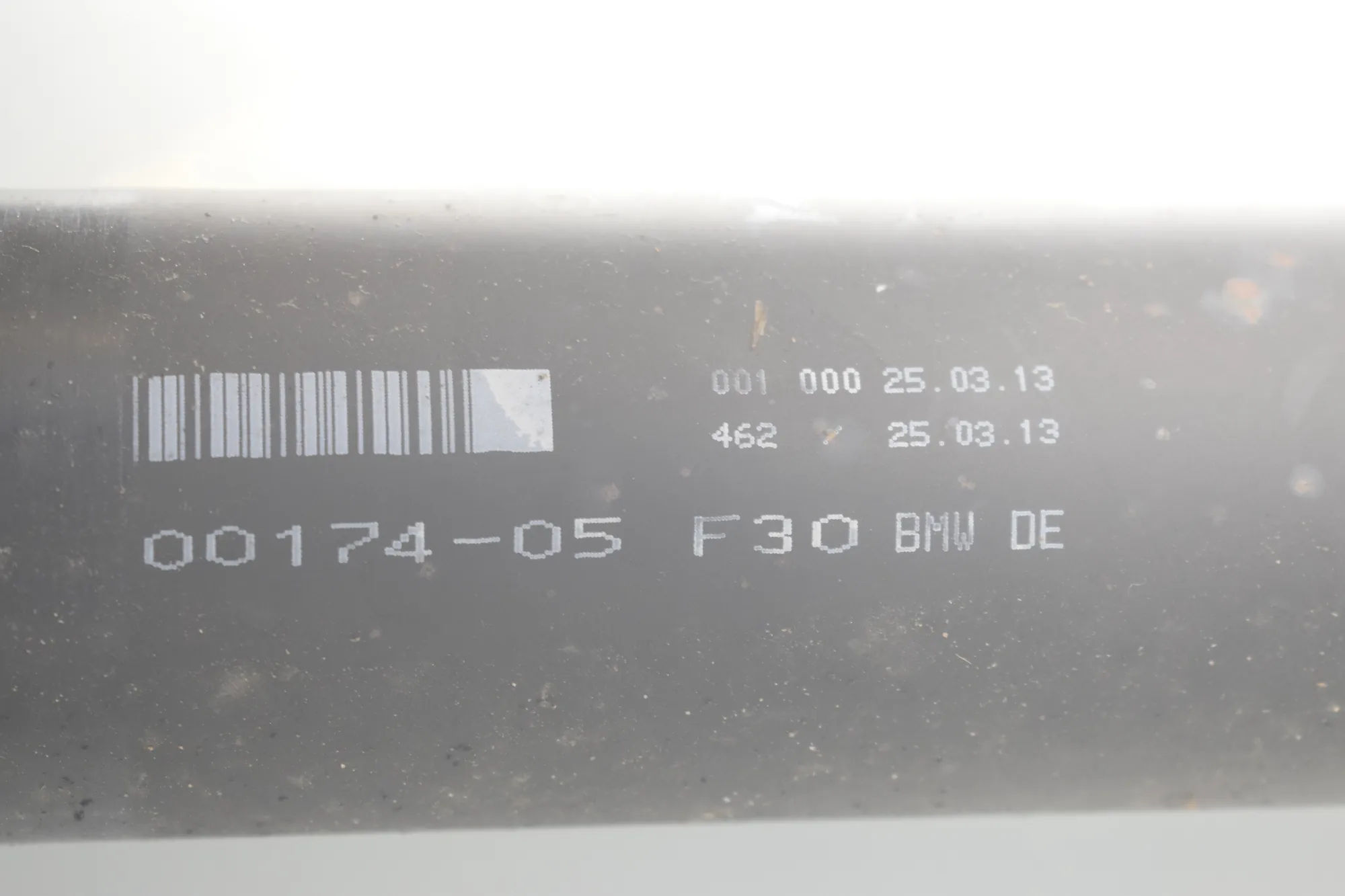 Propshaft Cardan – OEM 8678453 · BMW 3 Touring (F31) 330 d 2013 – 3