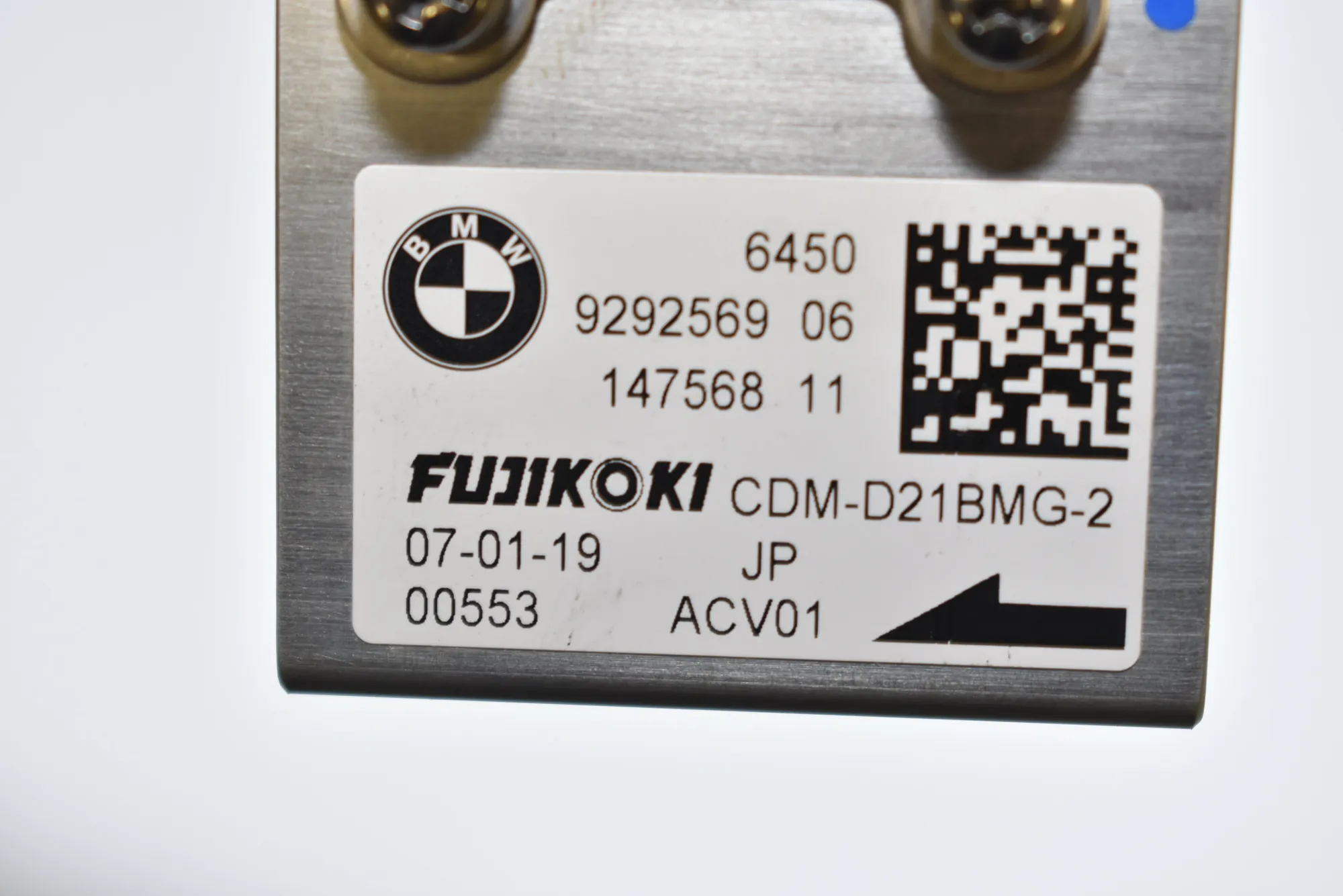 A/C Conditioner Expansion Valve – OEM 9292569 · BMW i3 (I01) Electric 2019 – 5