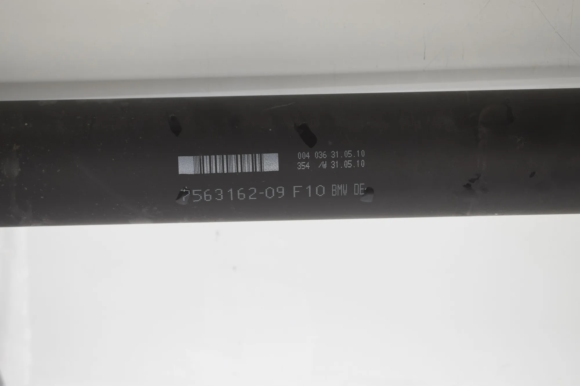 Propshaft Cardan – OEM 7563162 · BMW 5 (F10) 525 d 2010 – 4