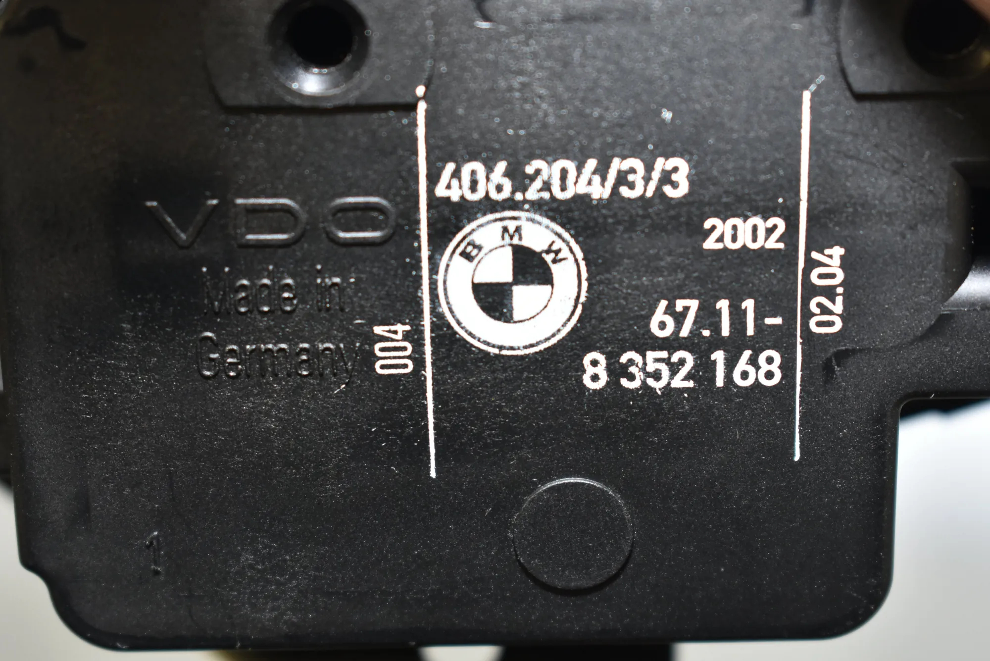 Fuel Tank Cover Lock – OEM 8352168 · BMW 5 Touring (E39) 525 d 2002 – 4