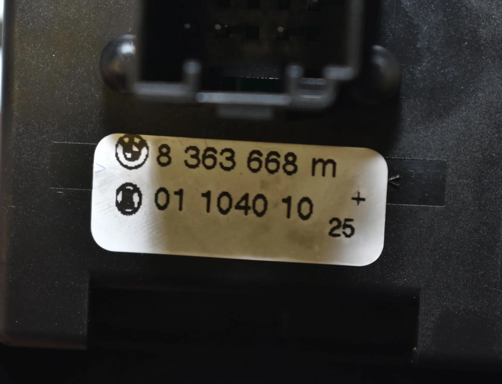 Indicator Wiper Stalk Switch – OEM 8375408 · BMW 5 Touring (E39) 525 d 2002 – 5