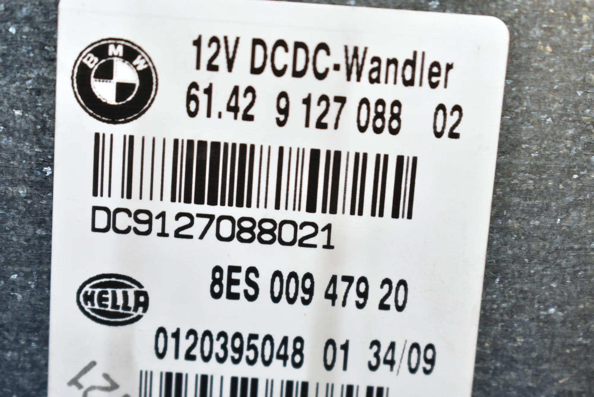 Gearbox Control Unit – OEM 9127088 · BMW 3 (E90) 318 d 2009 – 4