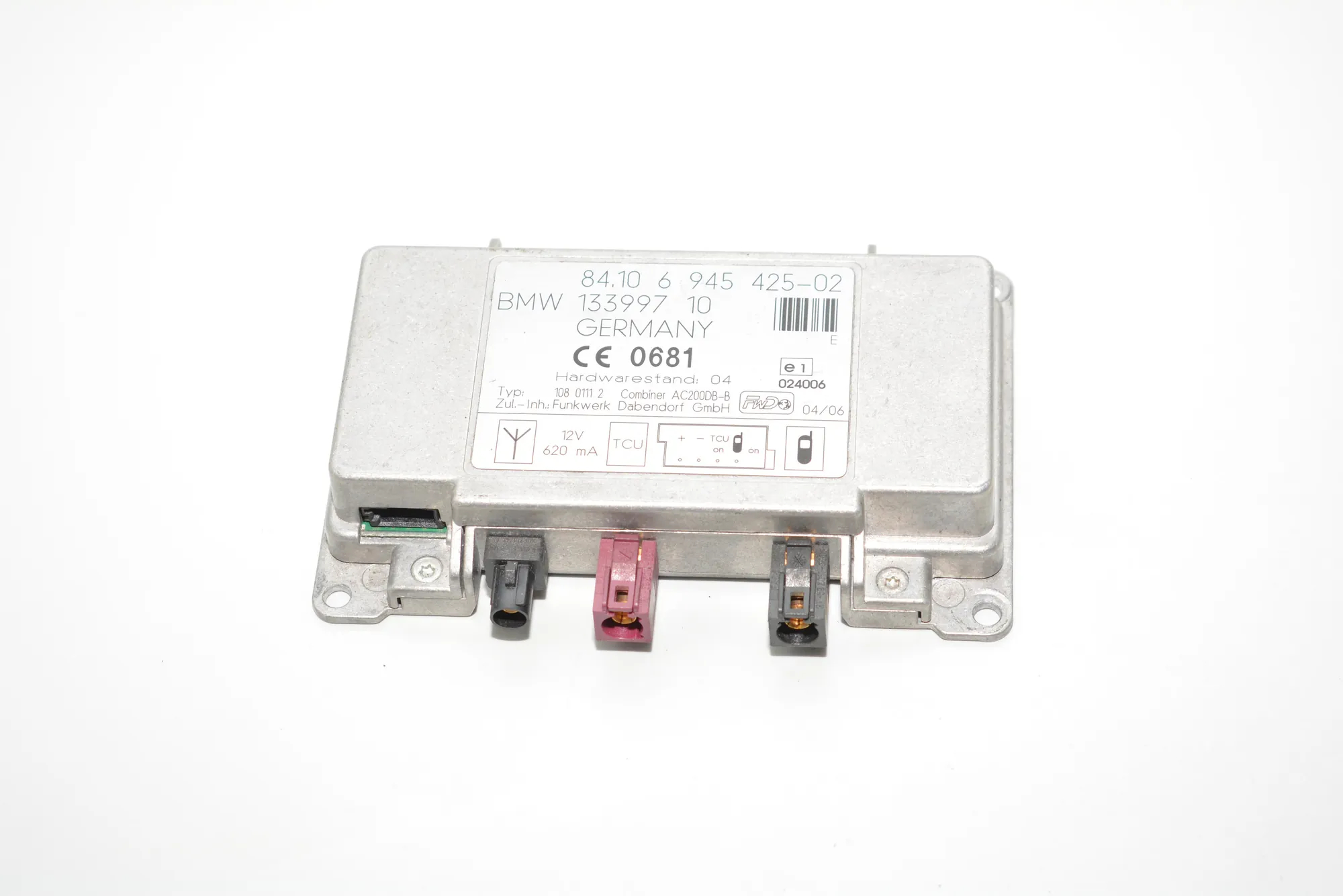 Antenna Amplifier – OEM 6945425 · BMW X5 (E53) 3.0 d 2005