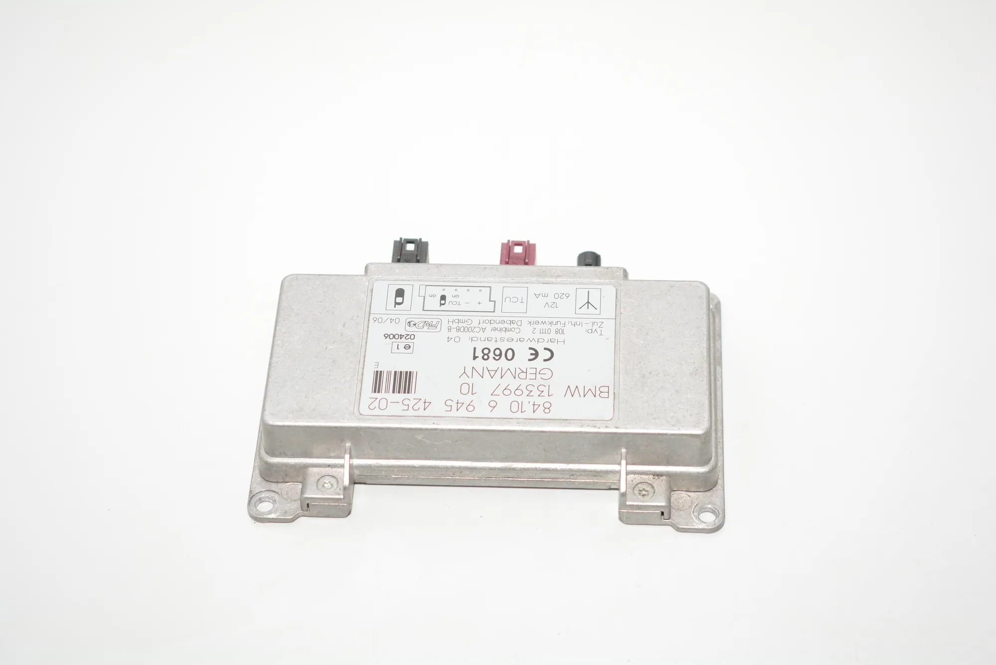 Antenna Amplifier – OEM 6945425 · BMW X5 (E53) 3.0 d 2005 – 2