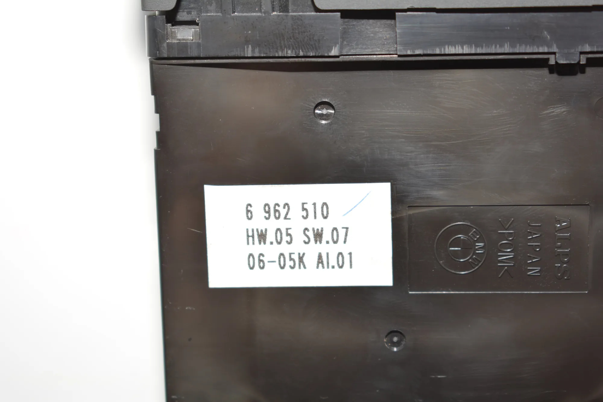 Front Left Door Window Switch – OEM 6962510 · BMW X5 (E53) 3.0 d 2005 – 5