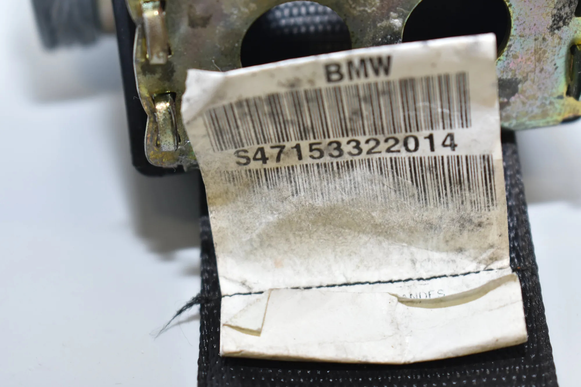 Rear Right Seatbelt – OEM 7153322 · BMW 7 (E65, E66, E67) 745 d 2005 – 4
