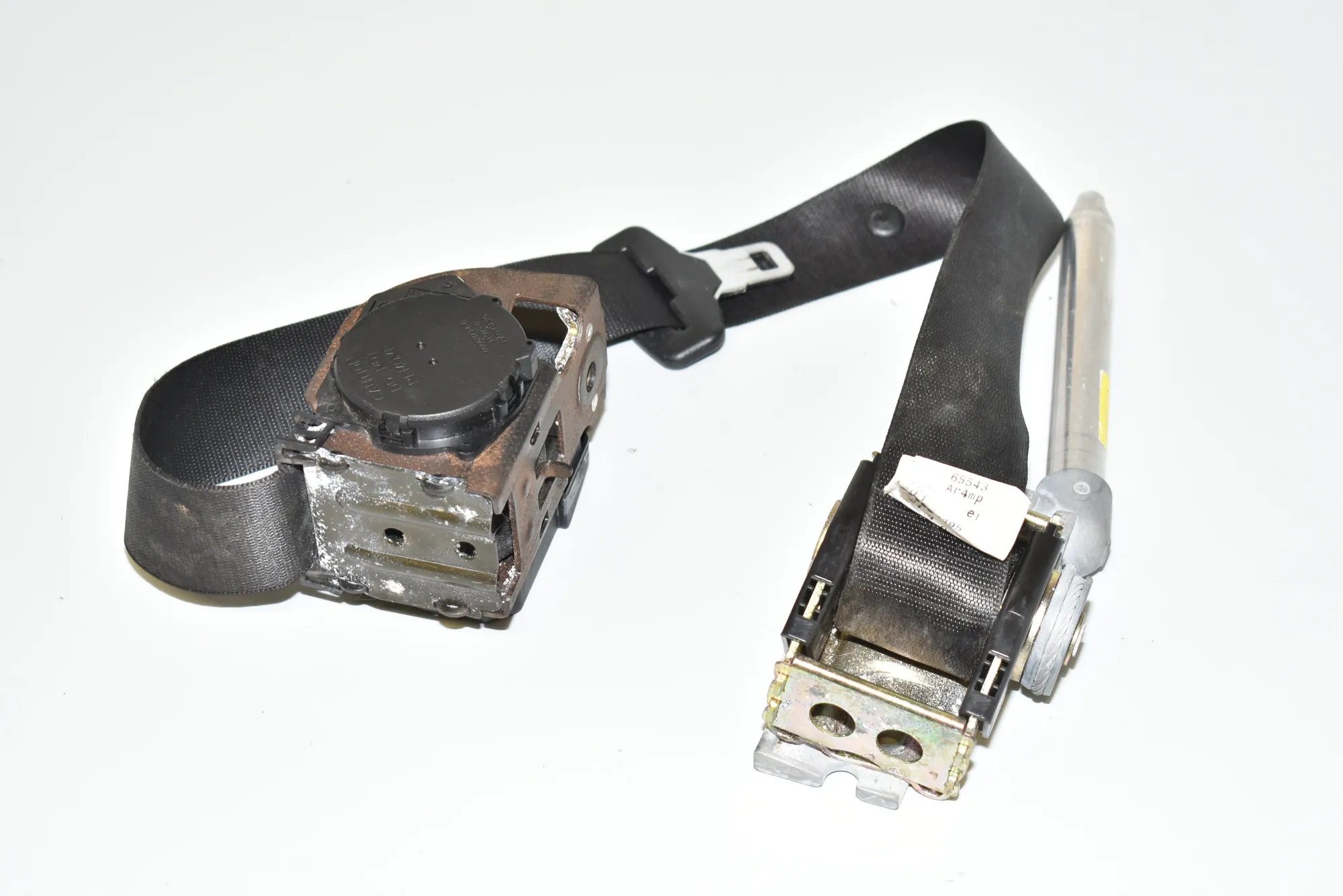Rear Right Seatbelt – OEM 7153322 · BMW 7 (E65, E66, E67) 745 d 2005