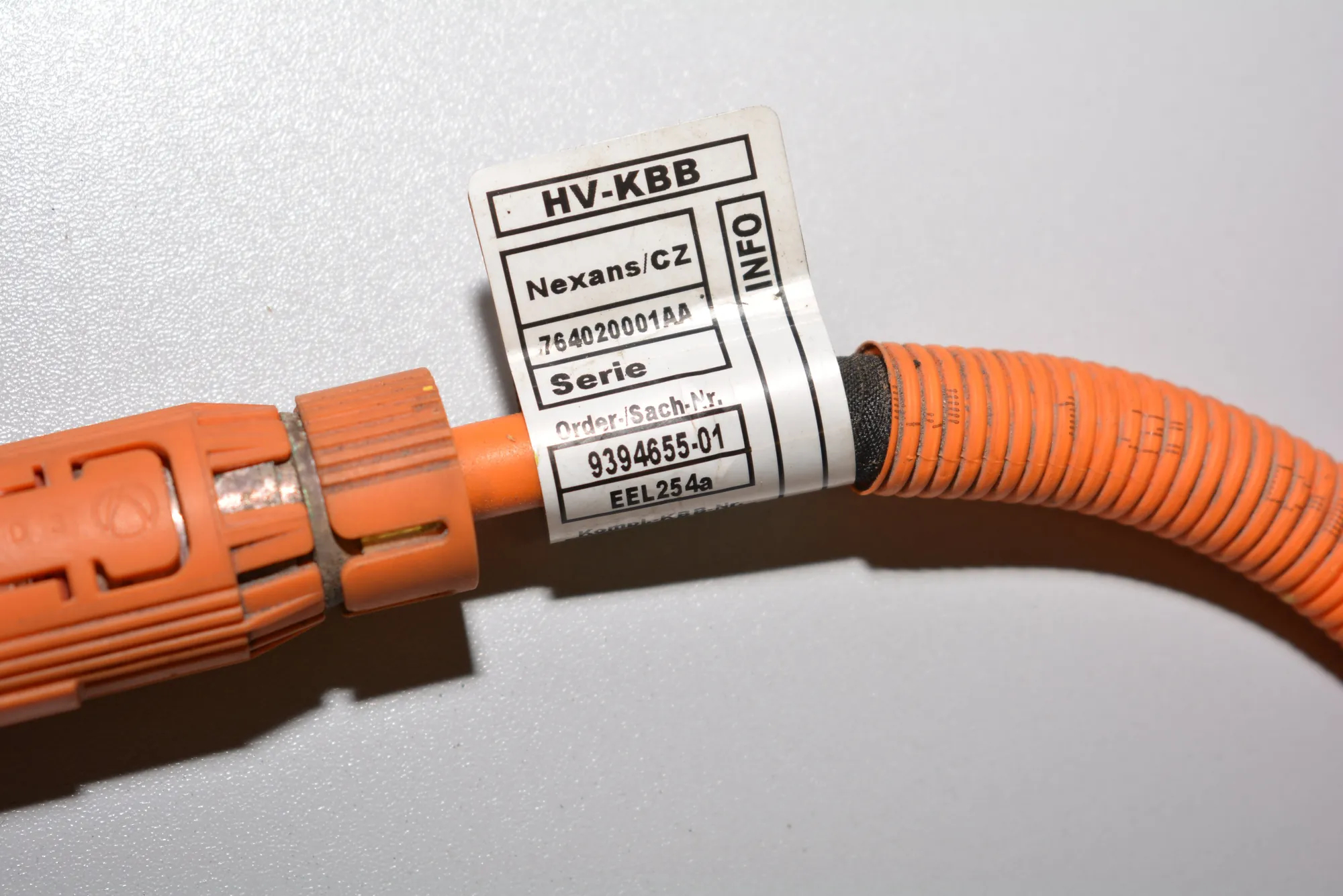 Cable Harness – OEM 9394655 · BMW i3 (I01) Hybrid 2016 – 5