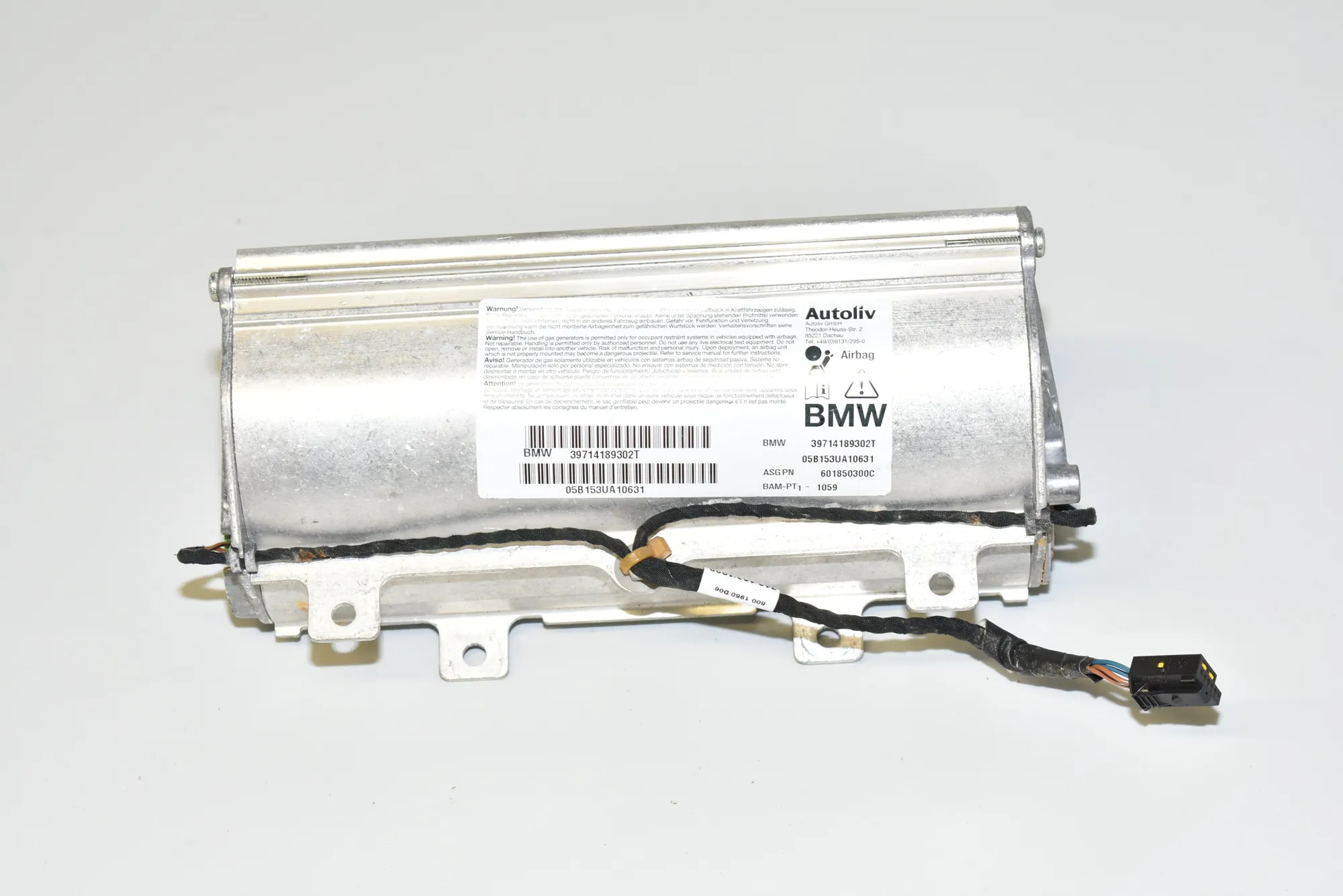 Dashboard Safety Bag SRS – OEM 7141893 · BMW 7 (E65, E66, E67) 745 d 2005 – 3