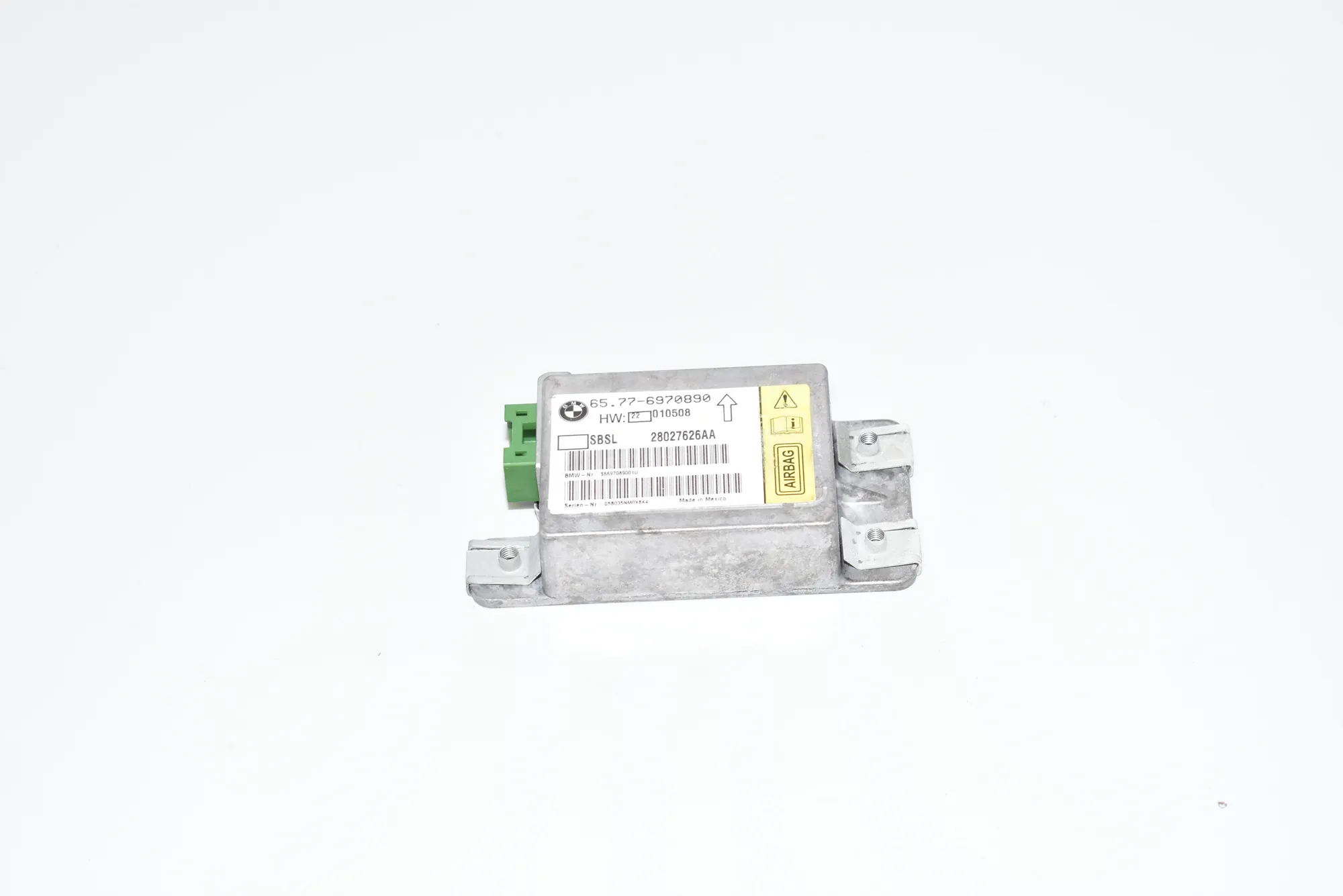 SRS Control Unit – OEM 6970890 · BMW 7 (E65, E66, E67) 745 d 2005