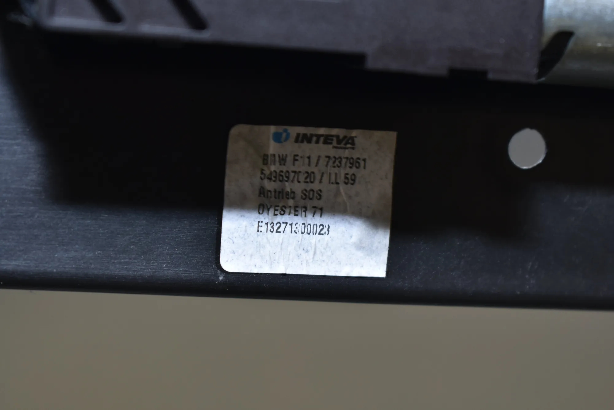 Sunroof – OEM 7237961 · BMW 5 Touring (F11) 530 d 2013 – 5