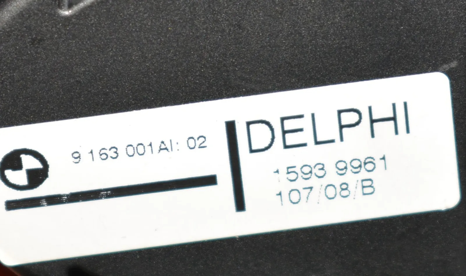 Front Left Door Window Switch – OEM 9163001 · BMW 1 (E81) 118 d 2008 – 5