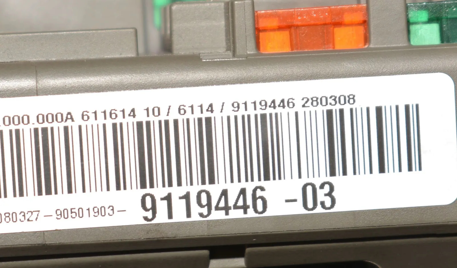 Fuse Box – OEM 9119446 · BMW 1 (E81) 118 d 2008 – 5