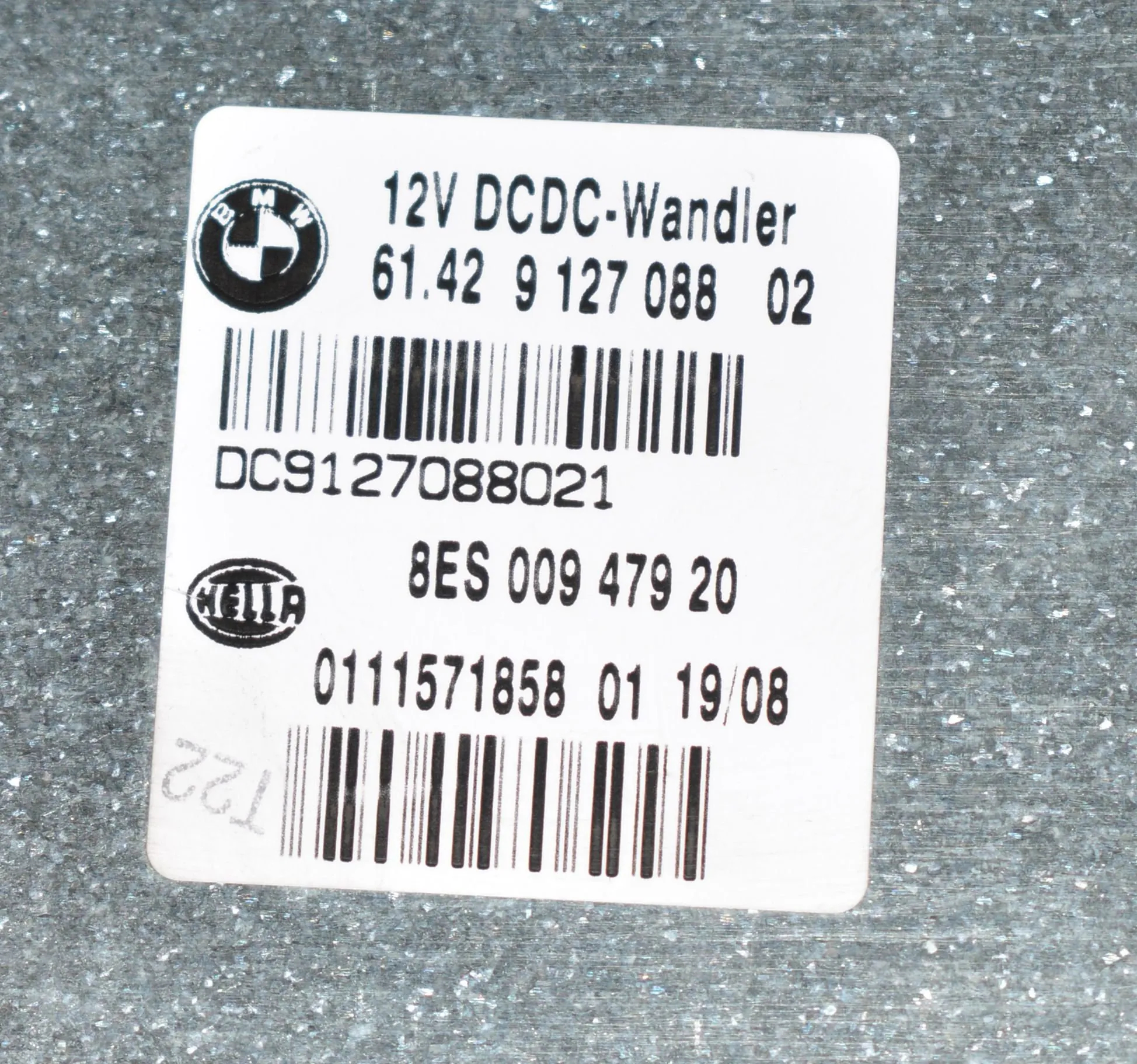 Voltage Control Unit – OEM 9127088 · BMW 1 (E81) 118 d 2008 – 4
