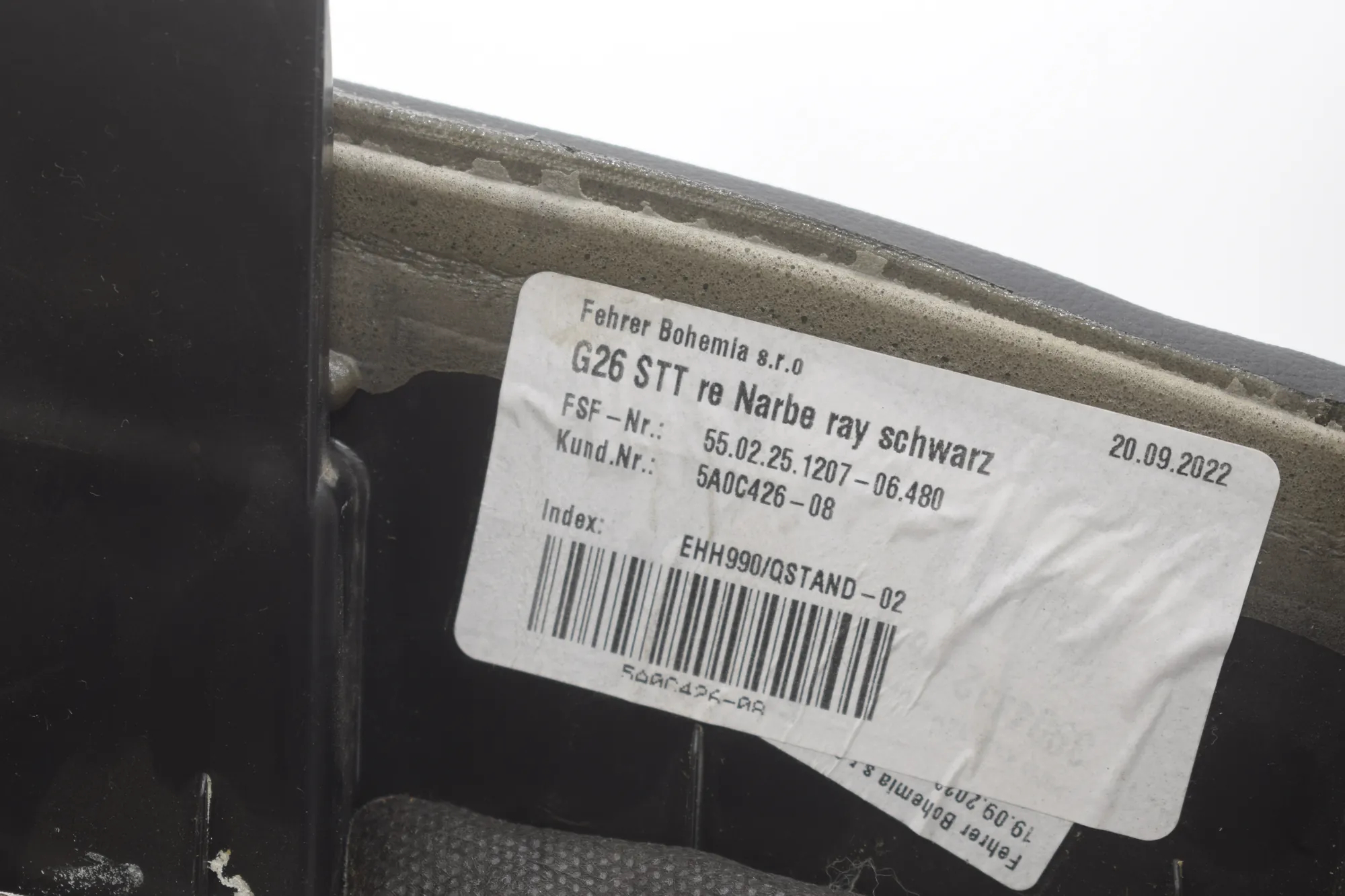 Rear Right Seat Trim – OEM 5A0C426 · BMW i4 (G26) BMW i4 (G26) eDrive35 2022 – 5