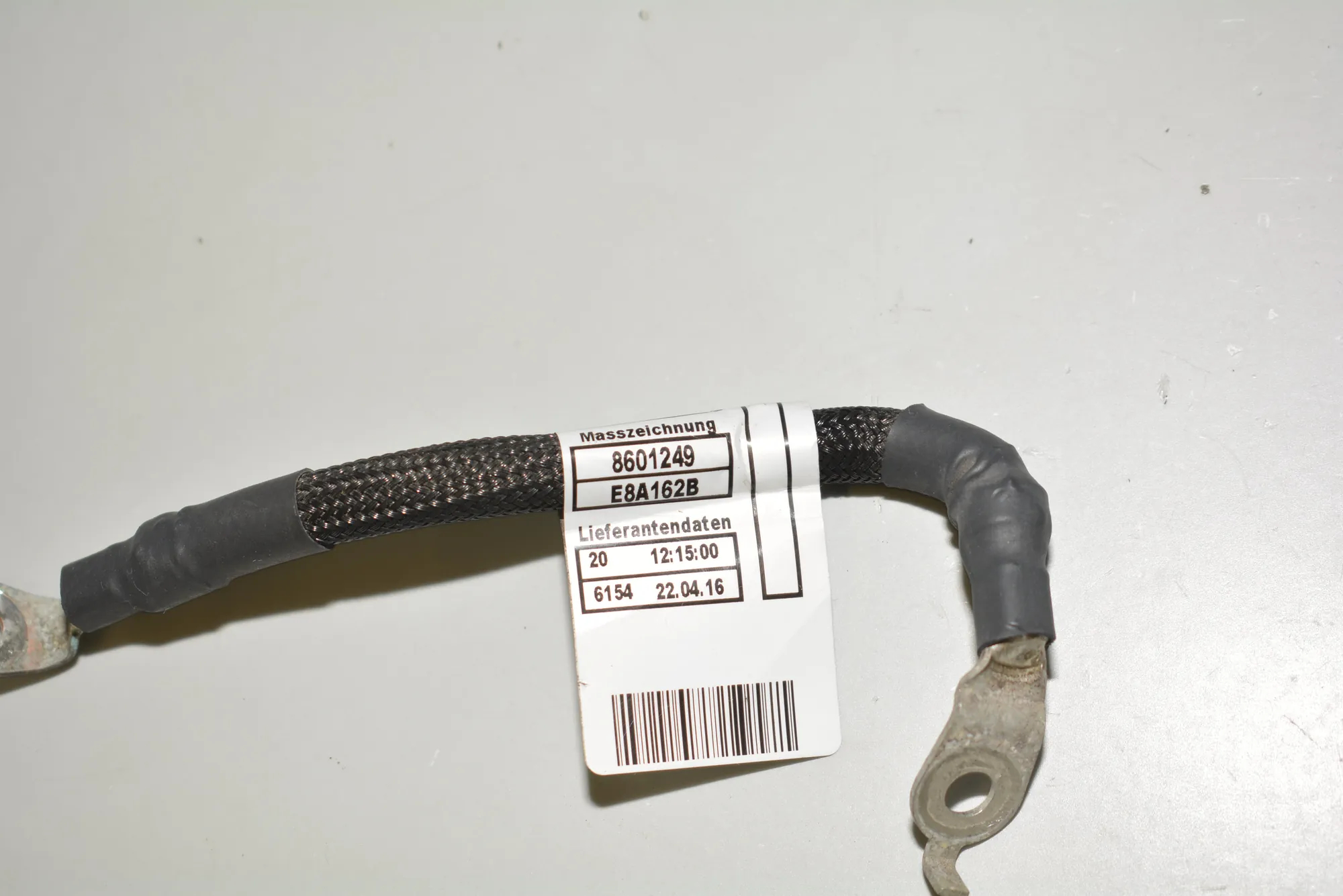 Negative Battery Cable – OEM 8631637 · BMW i3 (I01) Hybrid 2016 – 8