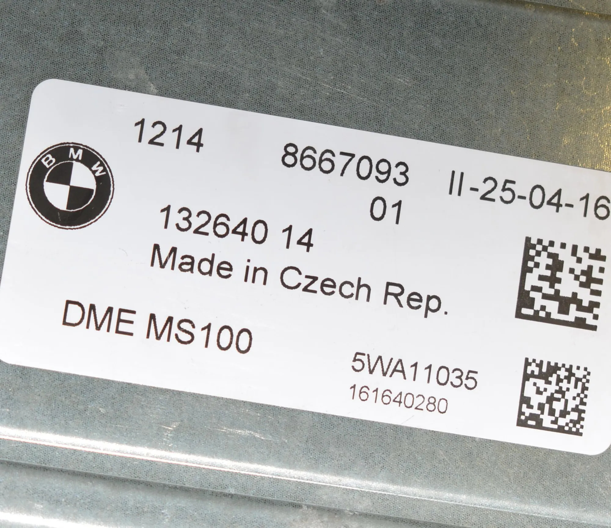Engine Ignition ECU Set – OEM 8667093 · BMW i3 (I01) Hybrid 2016 – 5