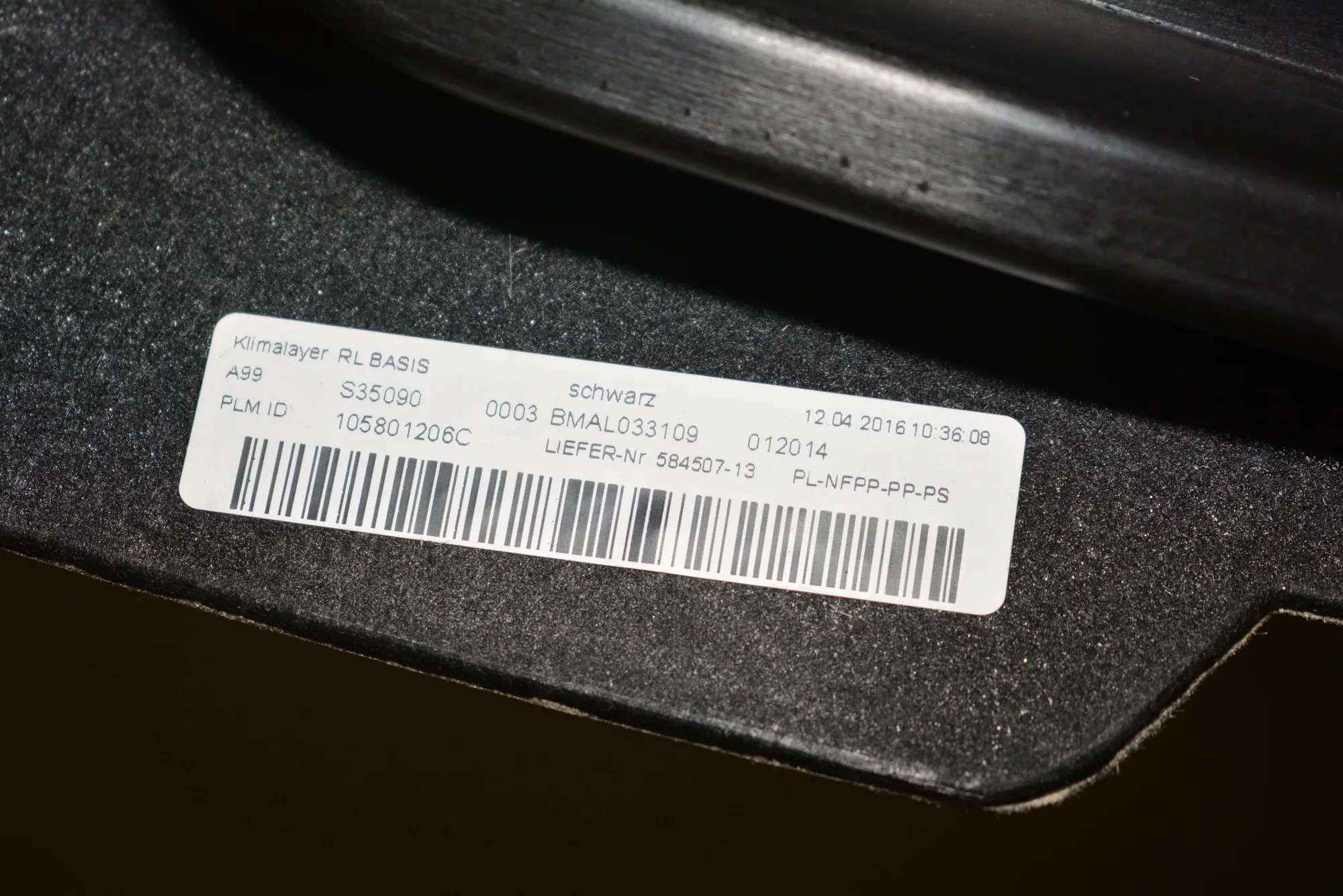 Dashboard – OEM 4405328 · BMW i3 (I01) Hybrid 2016 – 7