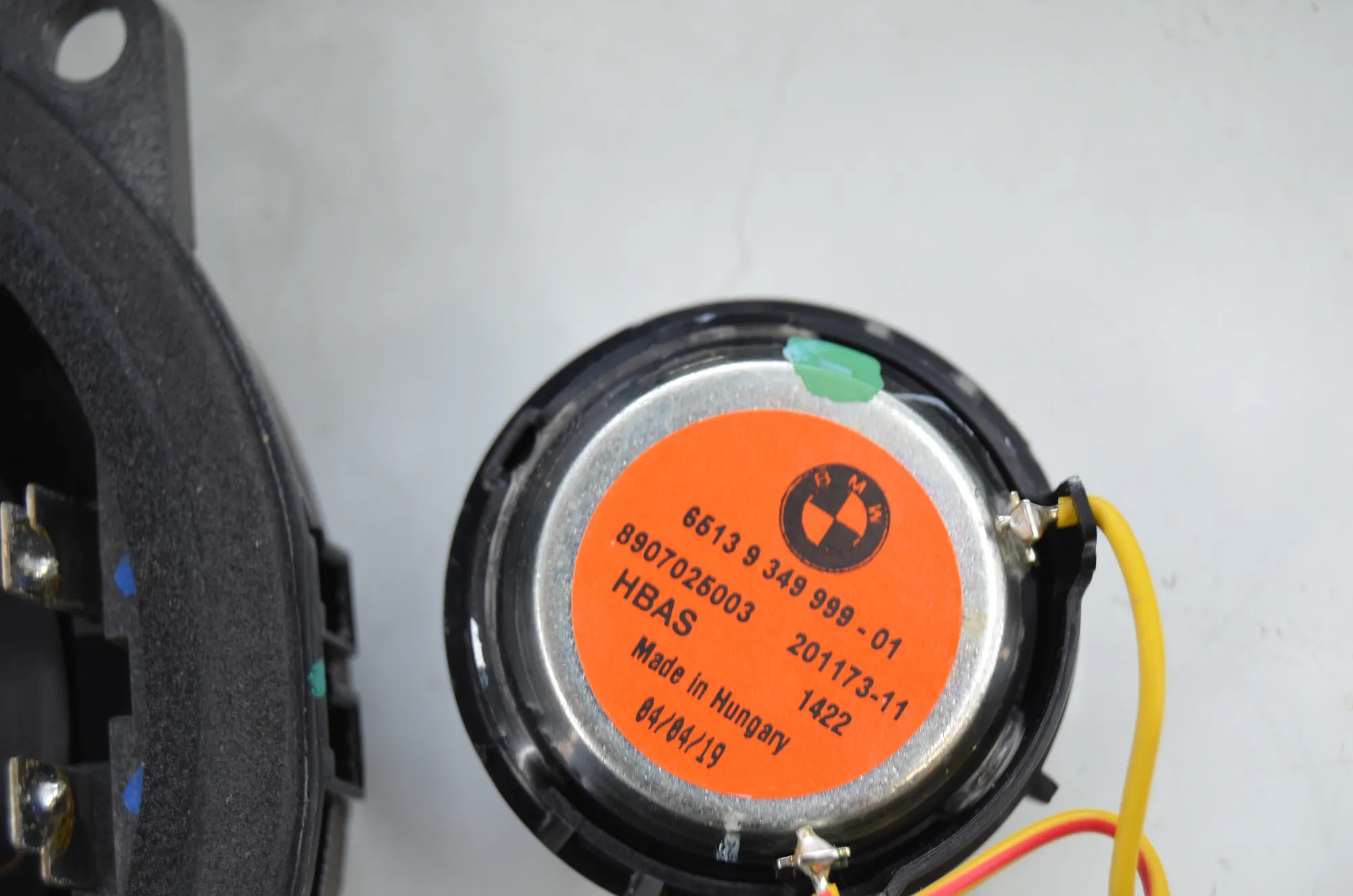 Sound Audio System Set – OEM 9285272 · BMW i3 (I01) s Range Extender 2019 – 10