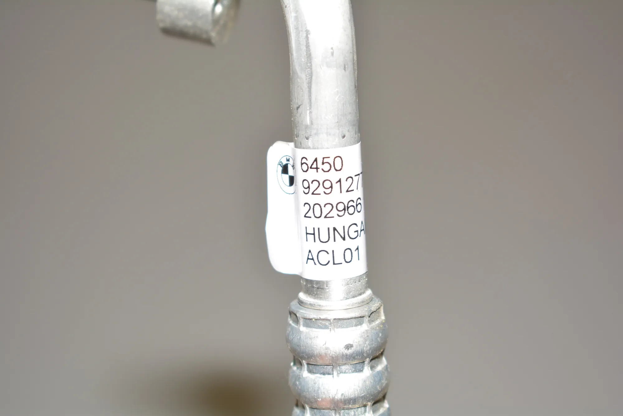 A/C Air Con Hose Pipe – OEM 9291277 · BMW i3 (I01) Electric 2020 – 5