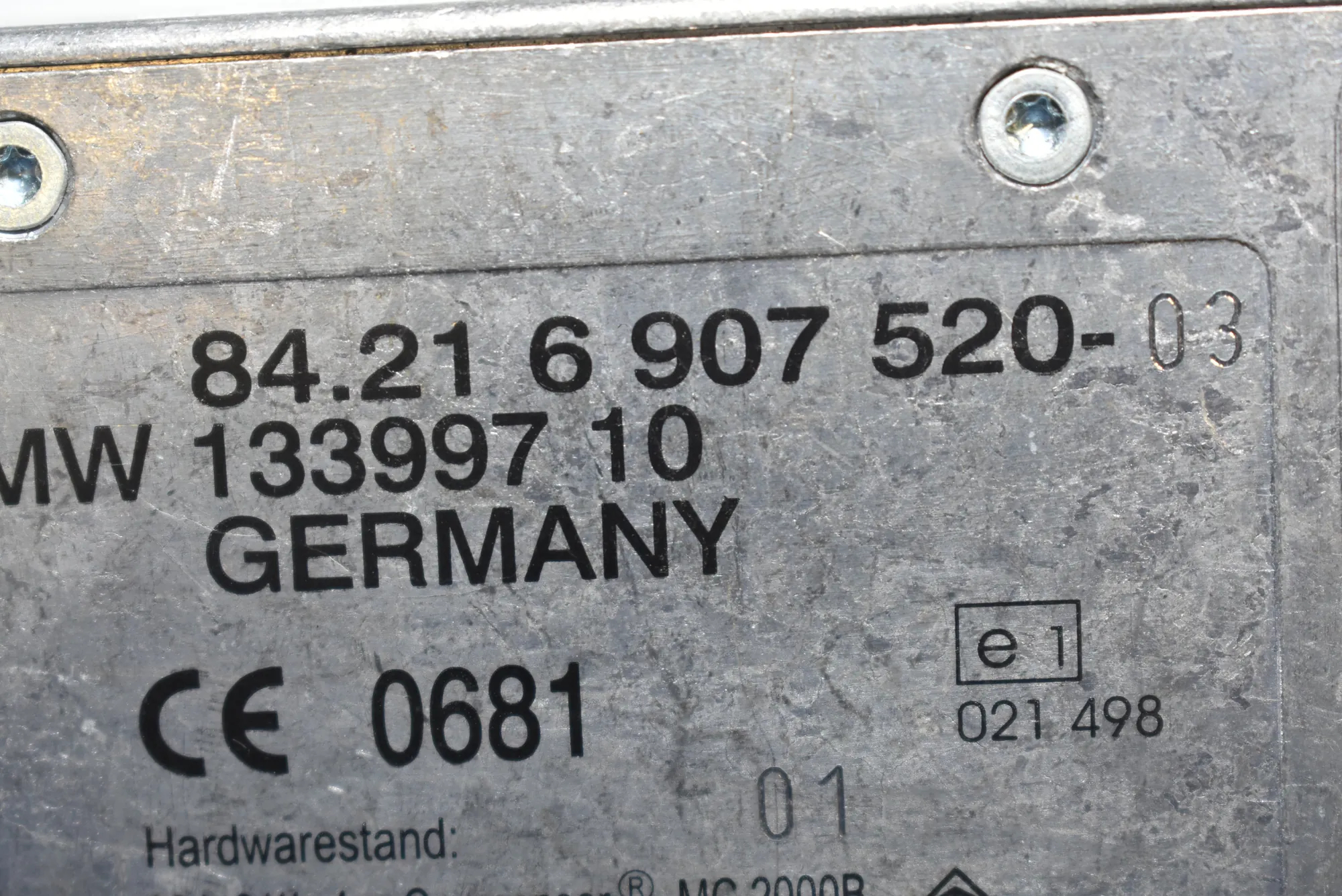 Other Control Units – OEM 6907520 · BMW X5 (E53) 4.6 is 2002 – 4