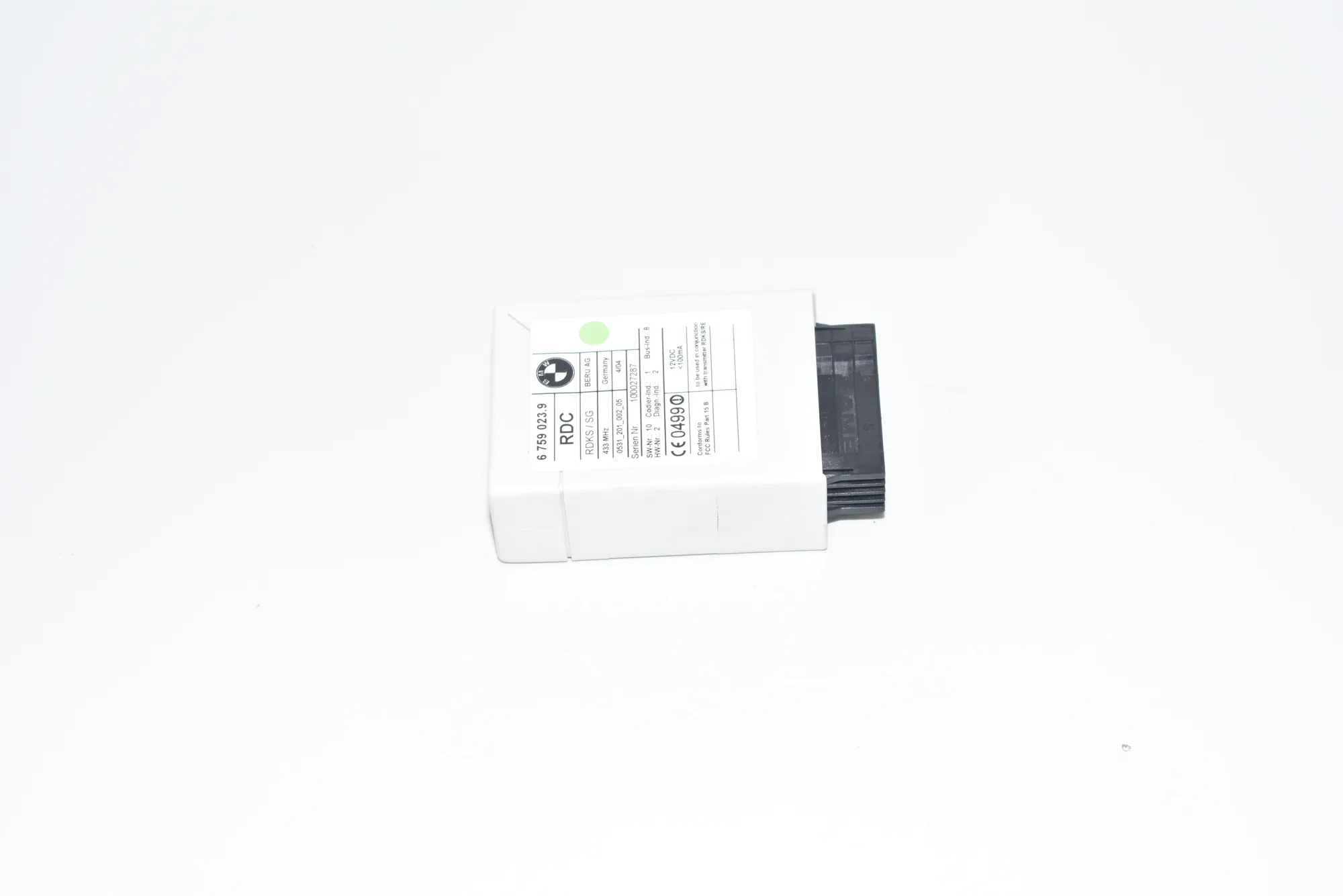 Tire Pressure Control Module – OEM 6759023 · BMW X5 (E53) 4.6 is 2002
