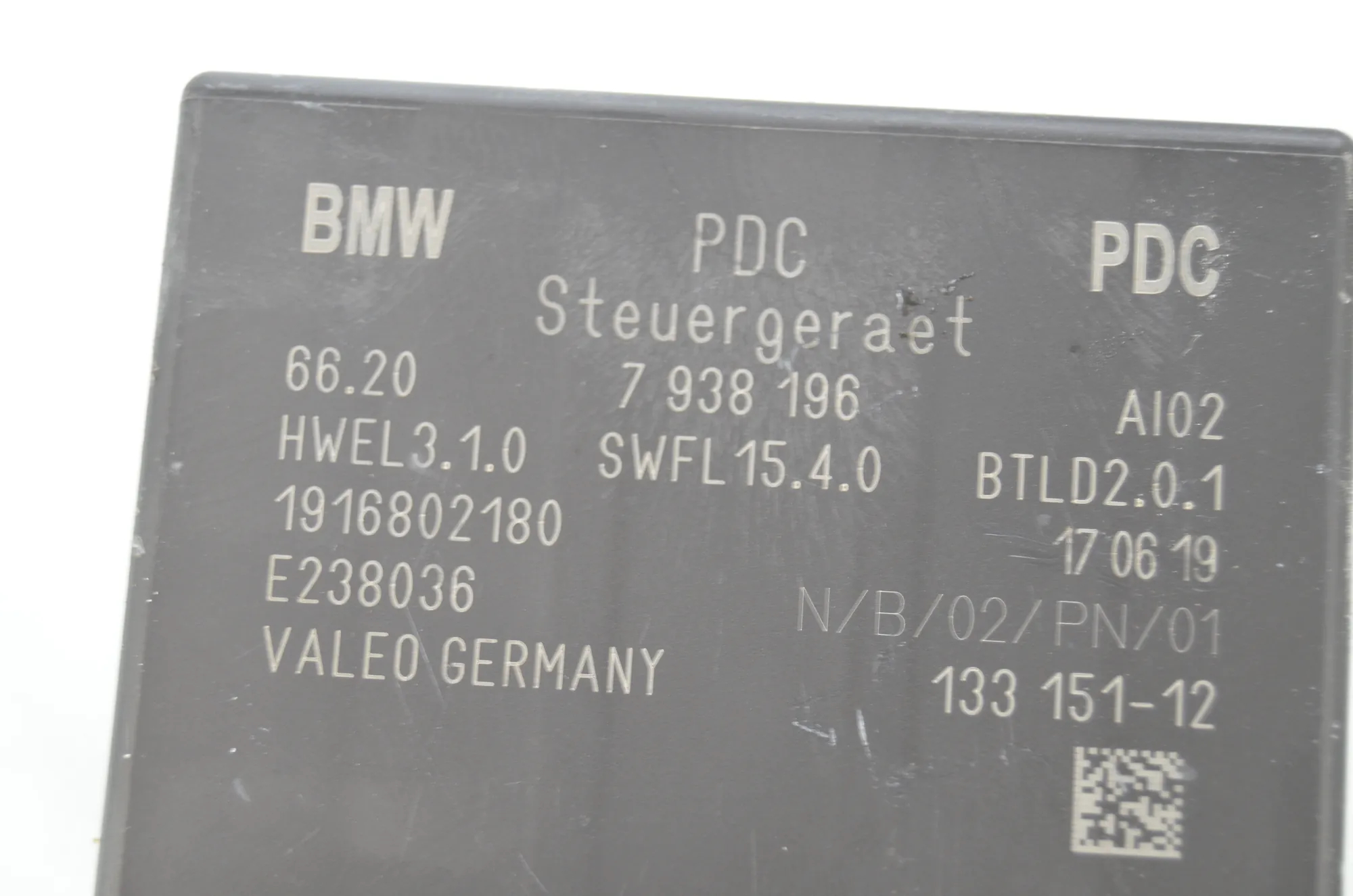 Other Control Units – OEM 9461798 · BMW i3 (I01) s Range Extender 2019 – 8