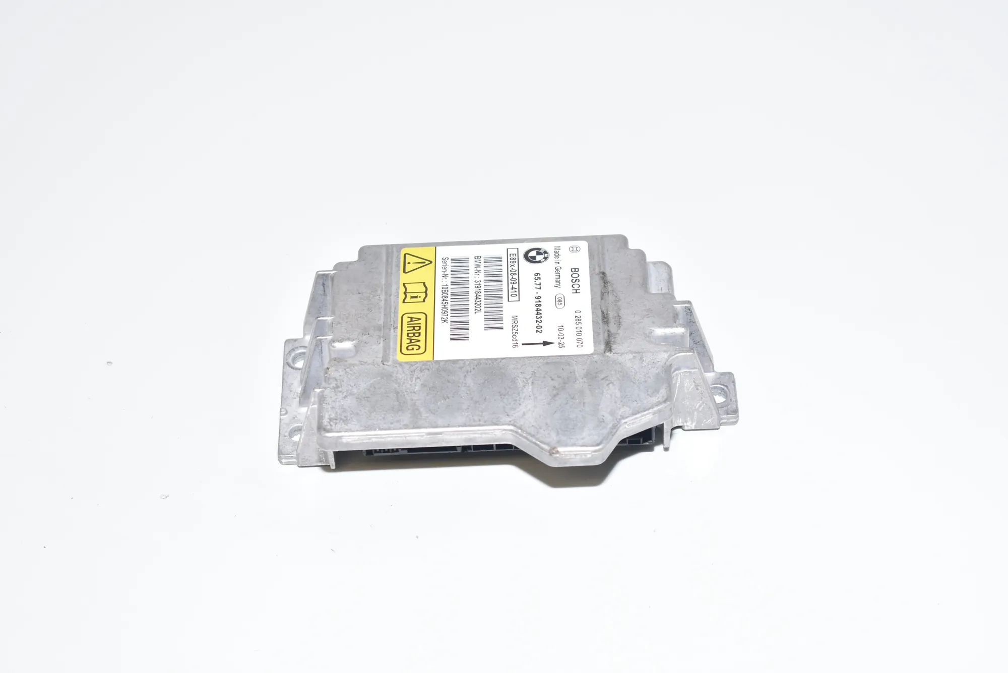 SRS Control Unit – OEM 9184432 · BMW 3 Coupe (E92) 330 d 2010
