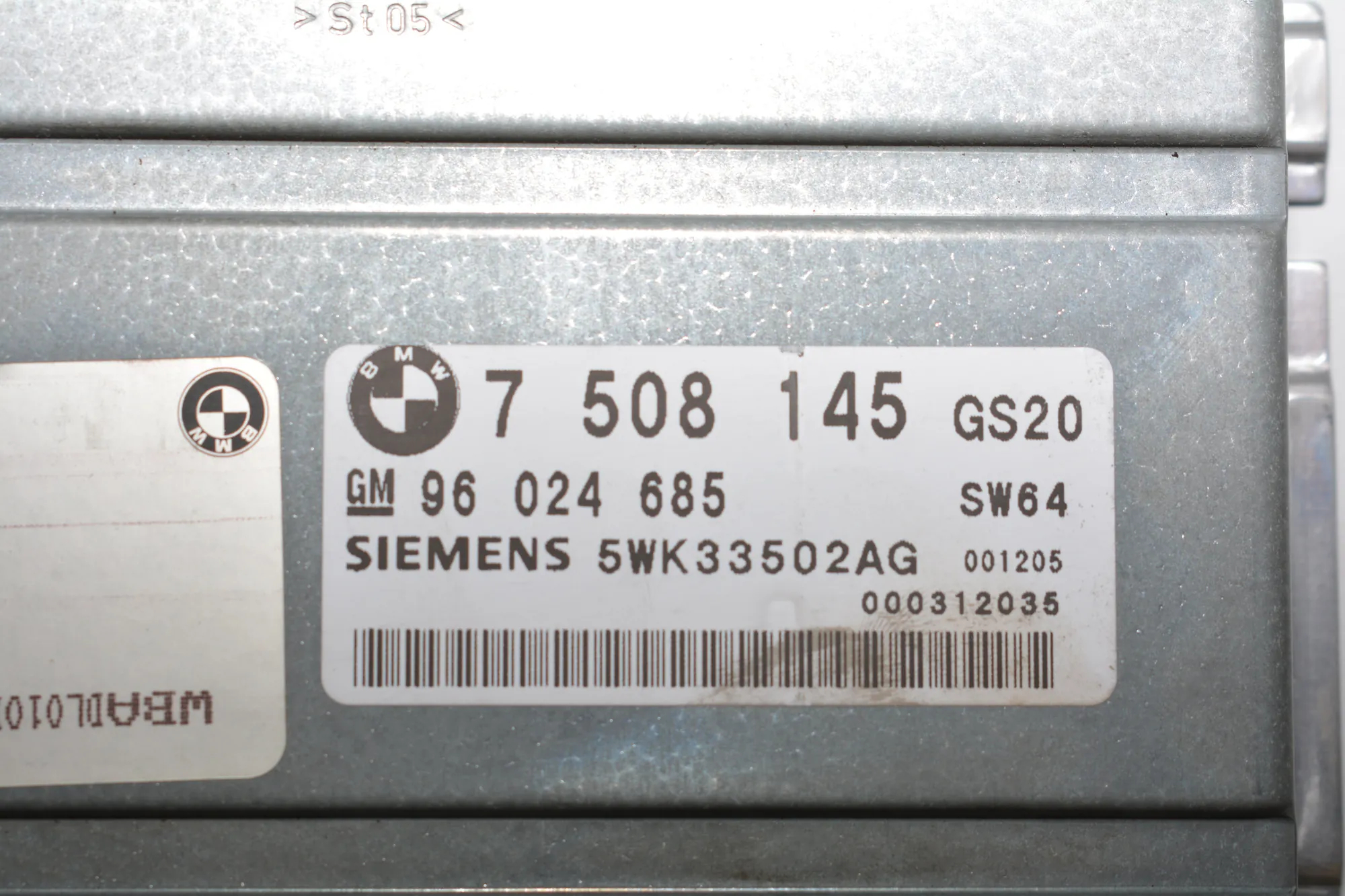 Gearbox Control Unit – OEM 7508145 · BMW 5 (E39) 525 d 2001 – 5