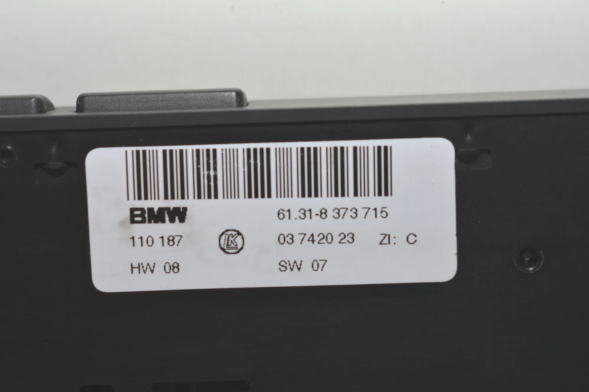 Button Switch Panel – OEM 8373715 · BMW 5 (E39) 525 d 2001 – 4