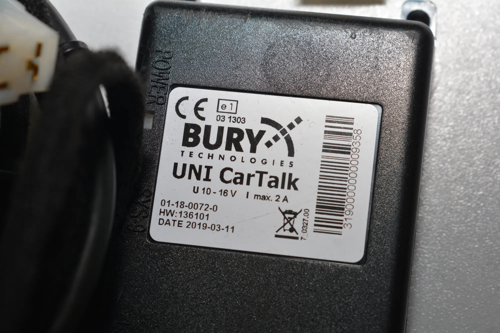 Other Control Units – OEM 8780474 · BMW i3 (I01) Hybrid 2018 – 9
