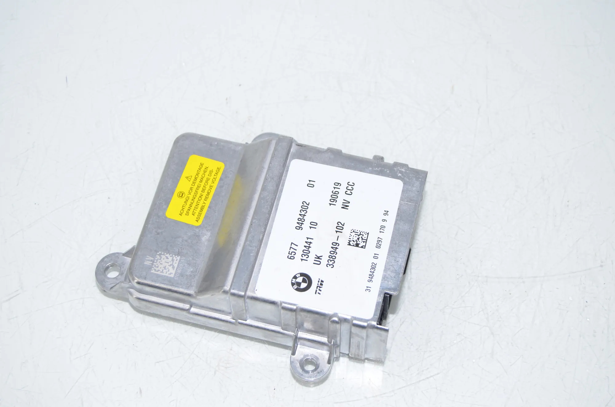 SRS Control Unit – OEM 9484302 · BMW i3 (I01) s Range Extender 2019