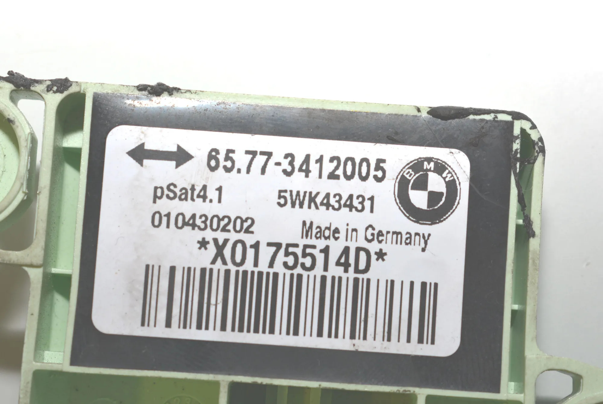 Left Side Impact Sensor – OEM 3412005 · BMW X3 (E83) 3.0 d 2004 – 4