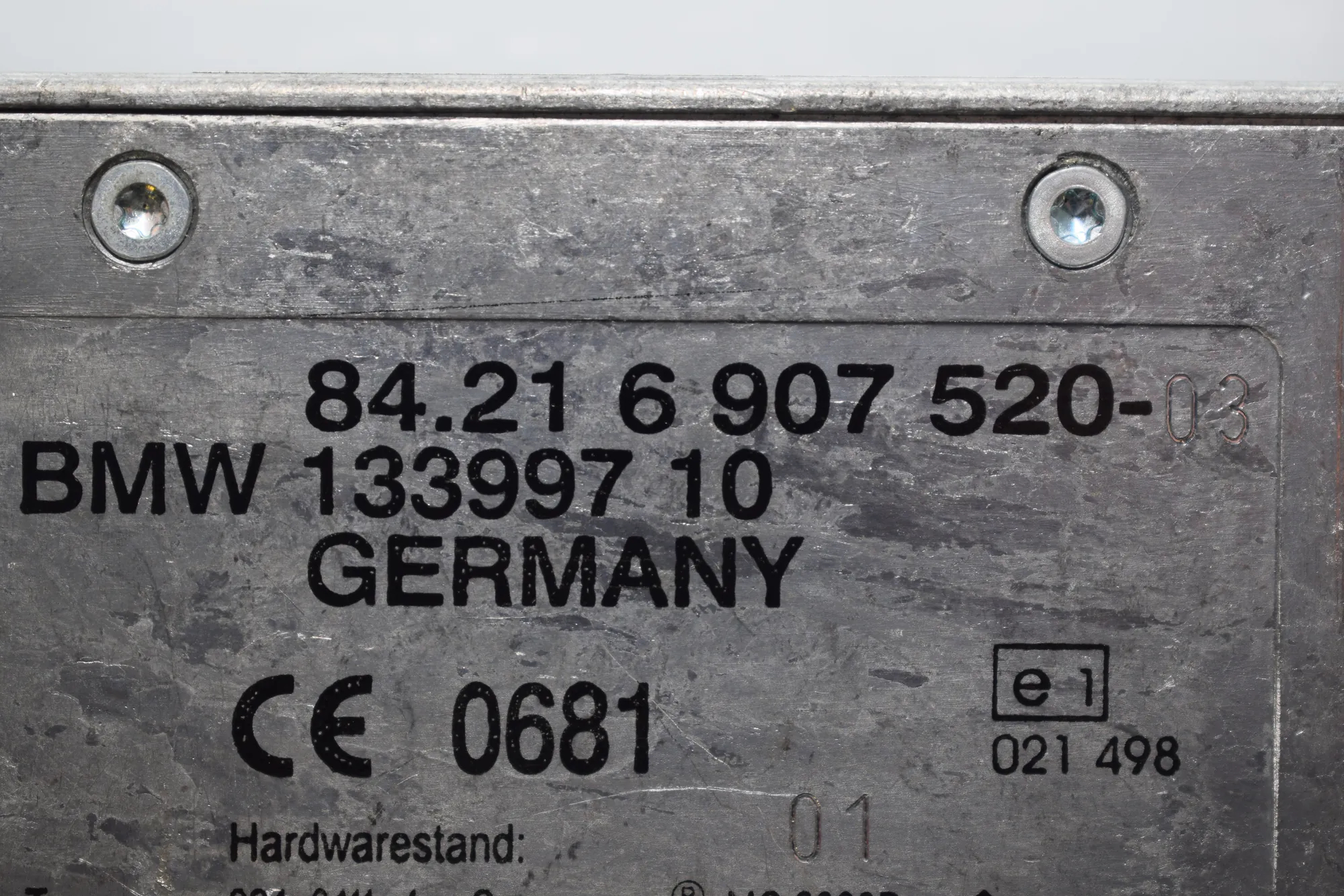 Other Control Units – OEM 6907520 · BMW X5 (E53) 4.6 is 2002 – 4