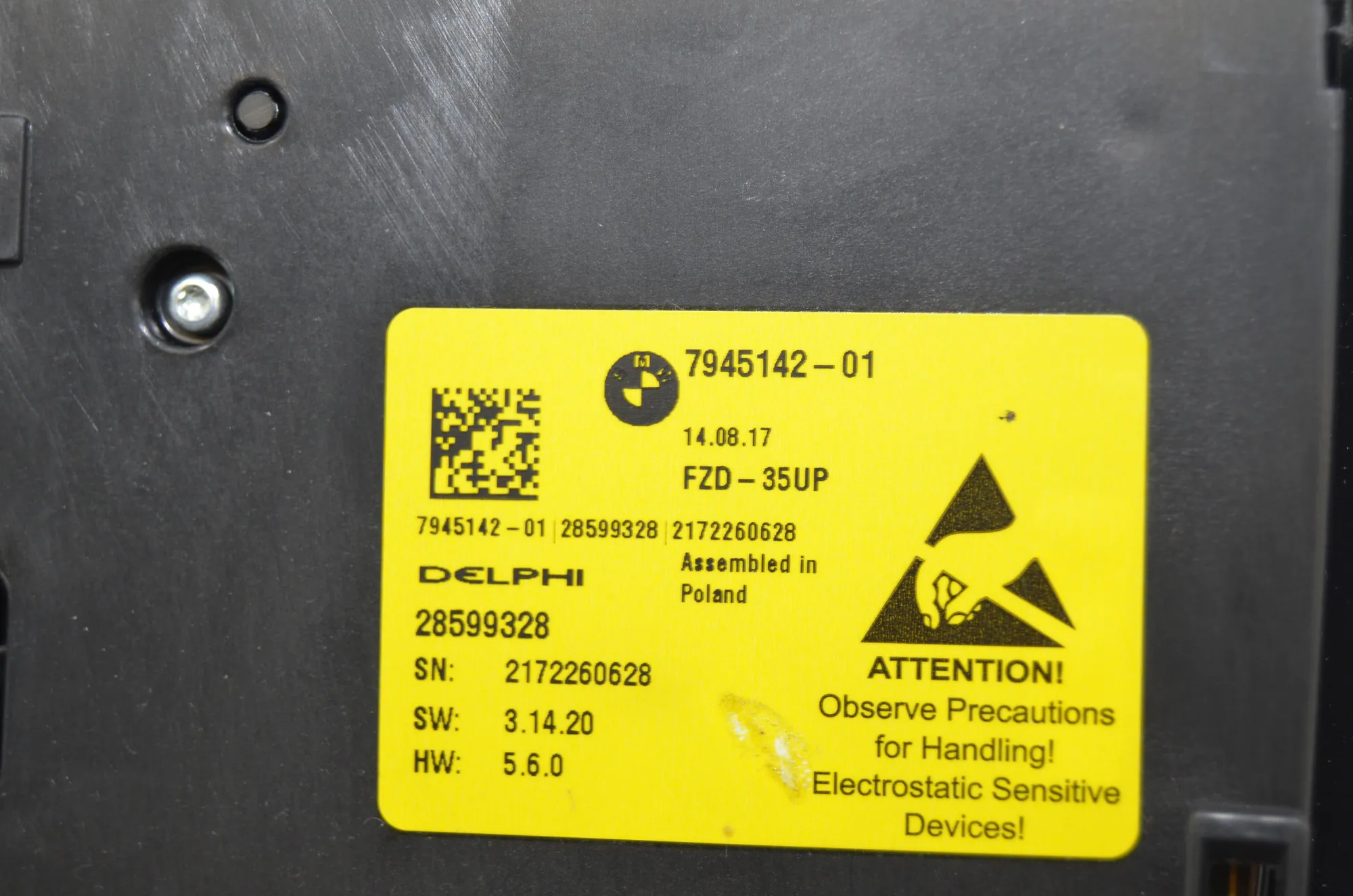 Interior Lighting – OEM 68484614 · BMW 5 (G30) BMW 5 (G30) 520 d Mild-Hybrid xDrive 2021 – 4